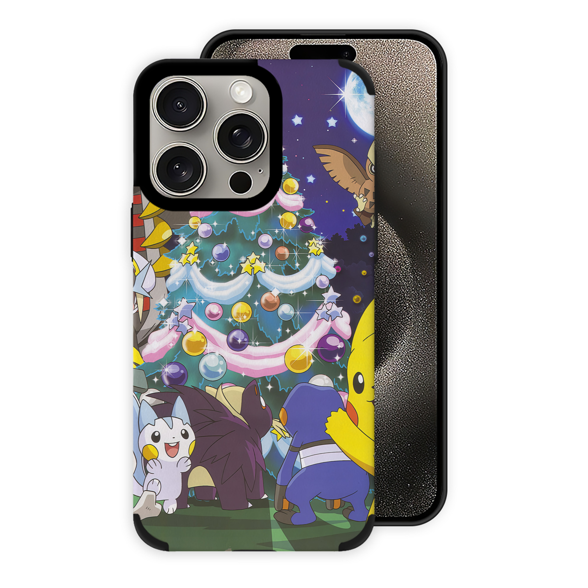 （画像用） ポケットモンスター Pokémon 【iPhone15ProMax対応】 PUレザー スマホケース 耐衝撃＆黄変防止