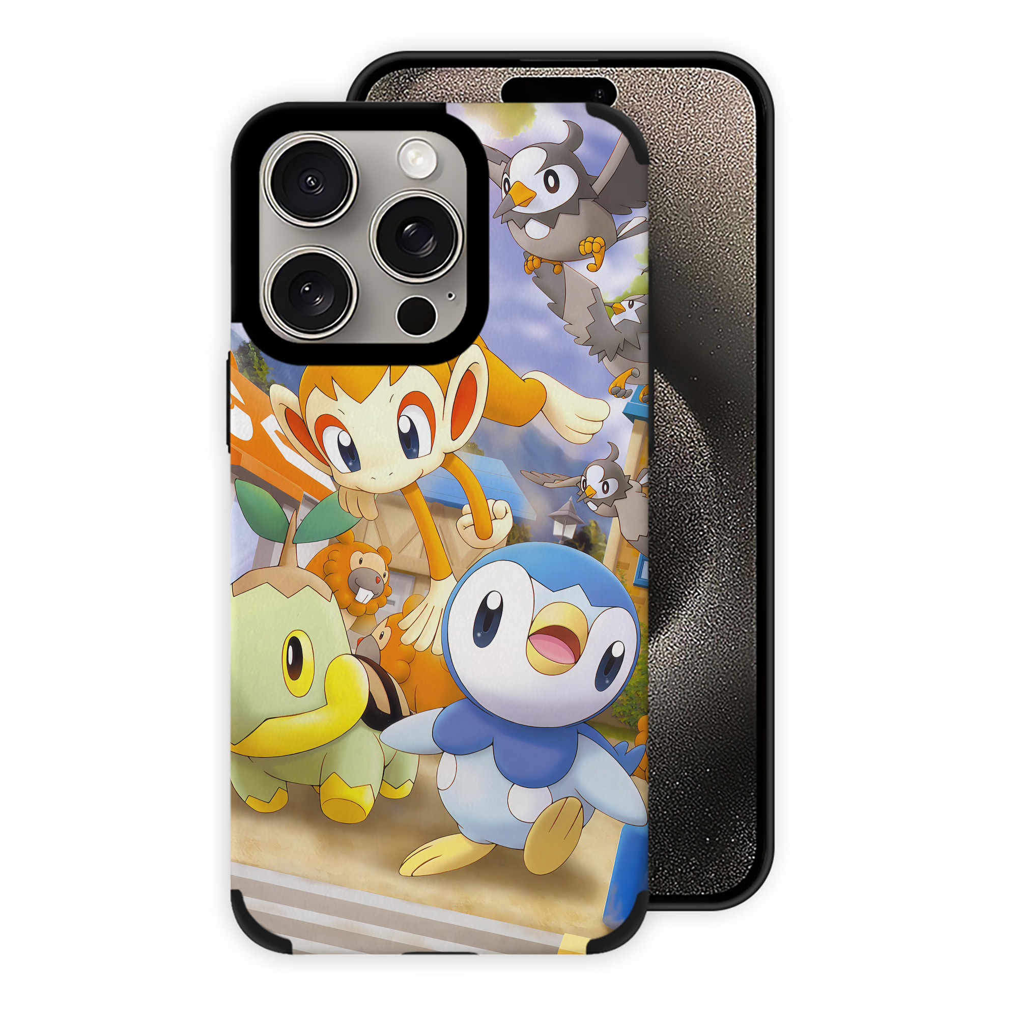 （画像用） ポケットモンスター Pokémon 【iPhone15ProMax対応】 PUレザー スマホケース 耐衝撃＆黄変防止