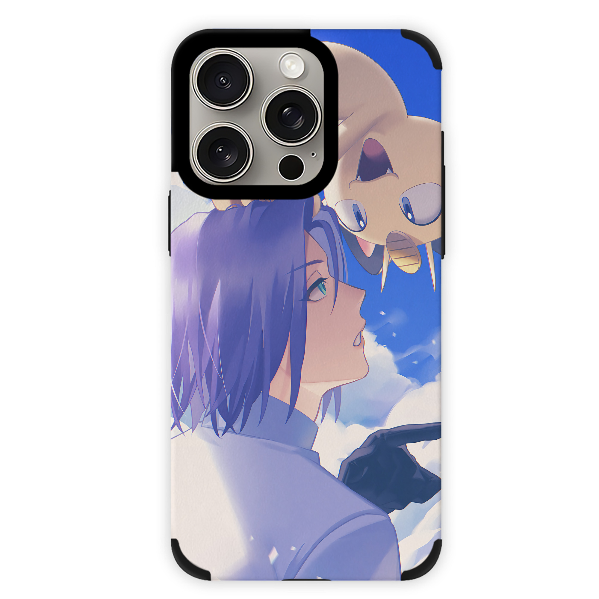 （画像用） ポケットモンスター Pokémon 【iPhone15ProMax対応】 PUレザー スマホケース 耐衝撃＆黄変防止