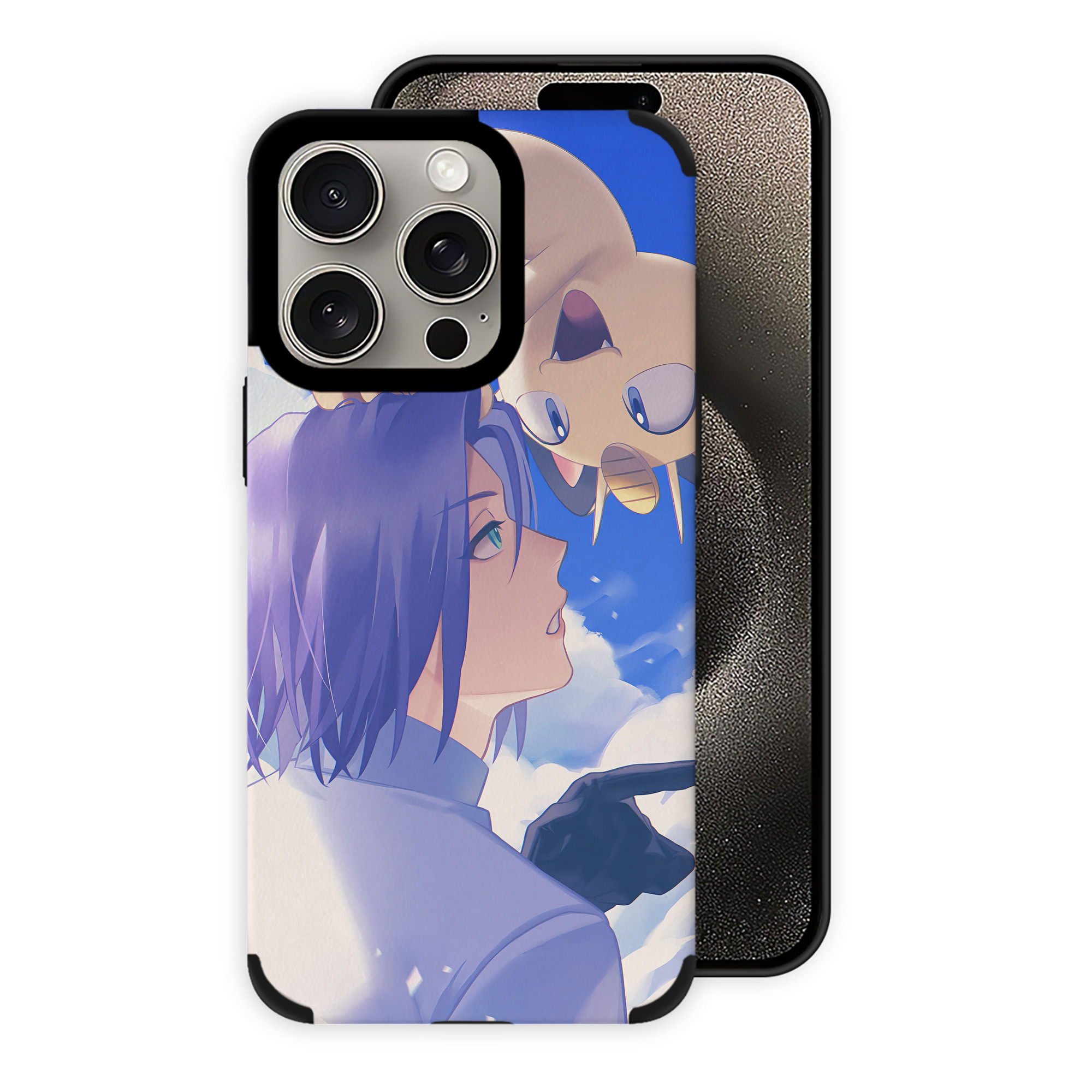 （画像用） ポケットモンスター Pokémon 【iPhone15ProMax対応】 PUレザー スマホケース 耐衝撃＆黄変防止