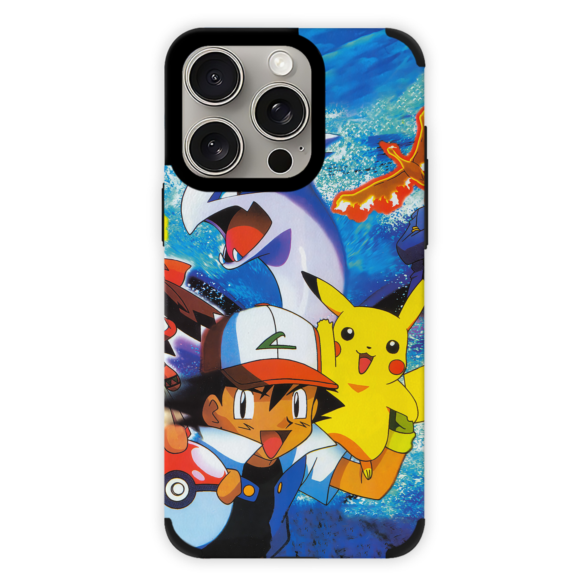 （画像用） ポケットモンスター Pokémon 【iPhone15ProMax対応】 PUレザー スマホケース 耐衝撃＆黄変防止