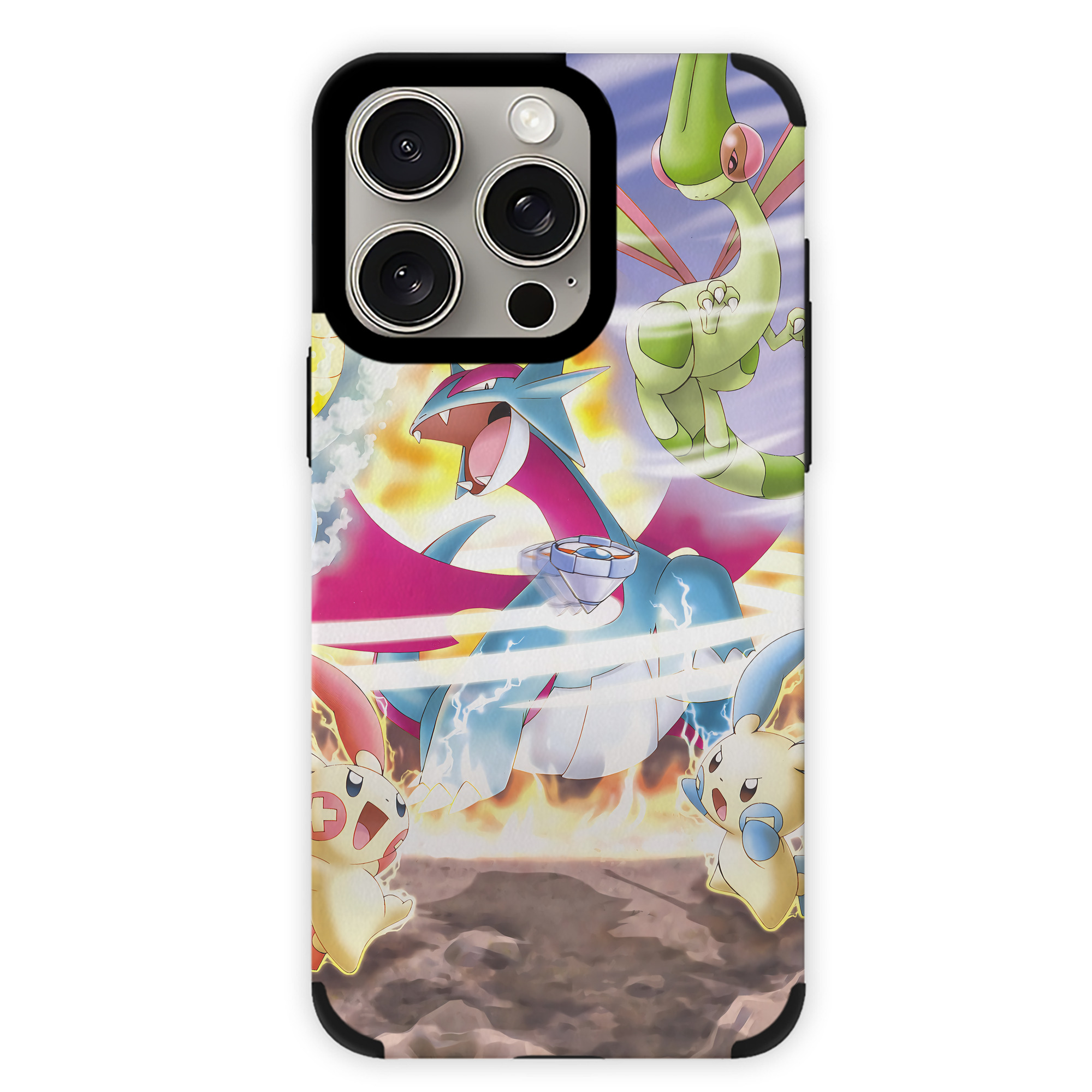（画像用） ポケットモンスター Pokémon 【iPhone15ProMax対応】 PUレザー スマホケース 耐衝撃＆黄変防止