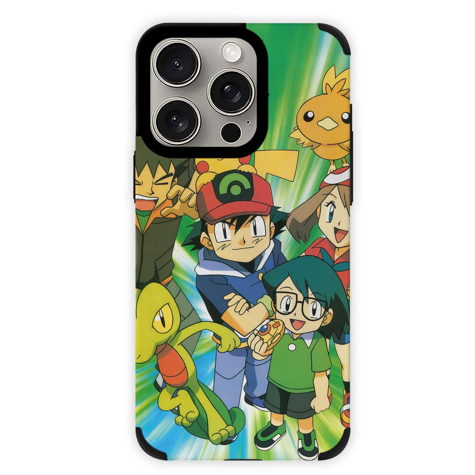 （画像用） ポケットモンスター Pokémon 【iPhone15ProMax対応】 PUレザー スマホケース 耐衝撃＆黄変防止