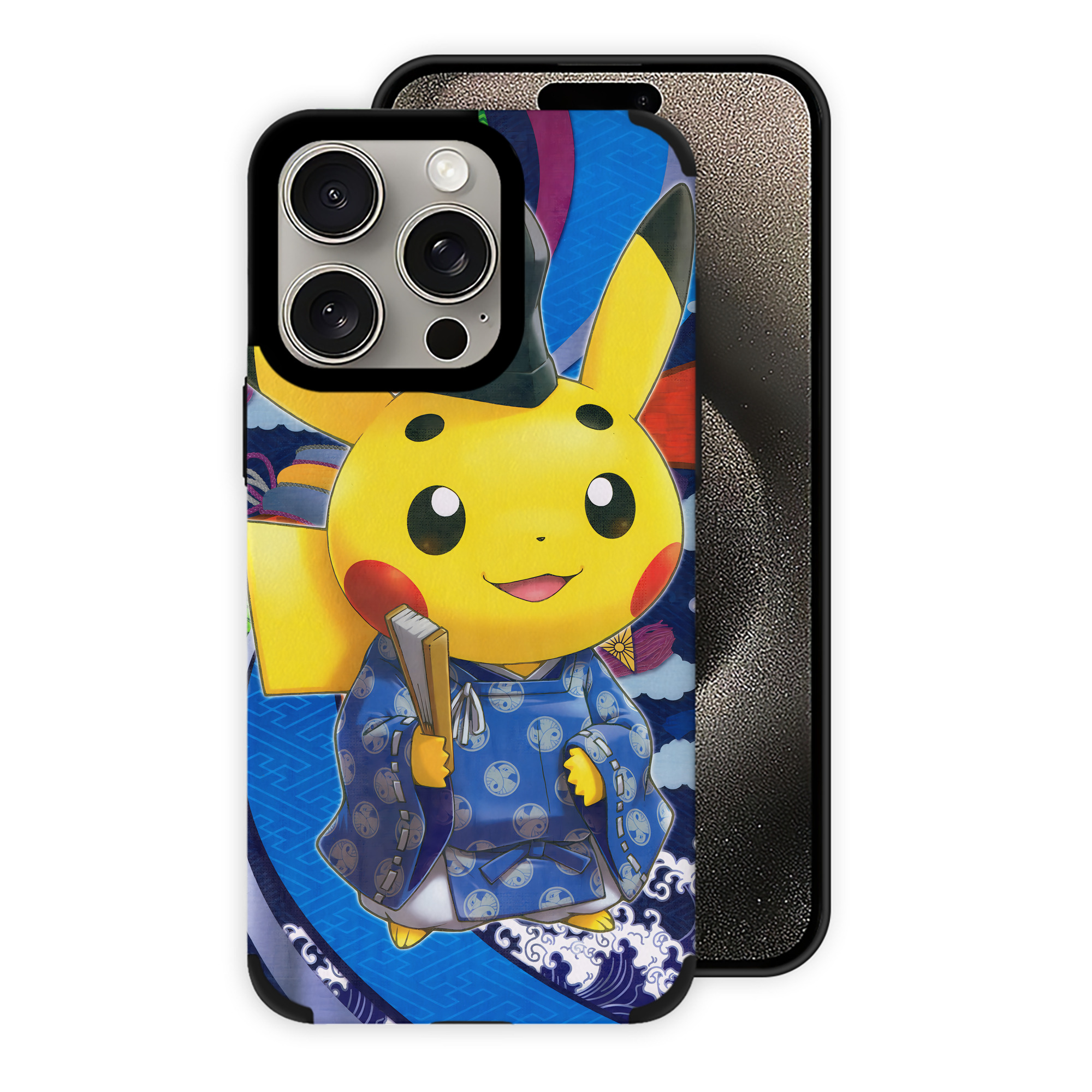 （画像用） ポケットモンスター Pokémon 【iPhone15ProMax対応】 PUレザー スマホケース 耐衝撃＆黄変防止