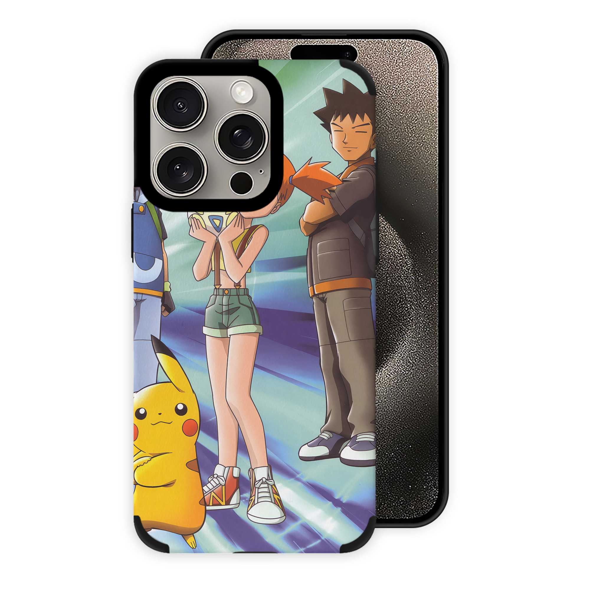 （画像用） ポケットモンスター Pokémon 【iPhone15ProMax対応】 PUレザー スマホケース 耐衝撃＆黄変防止