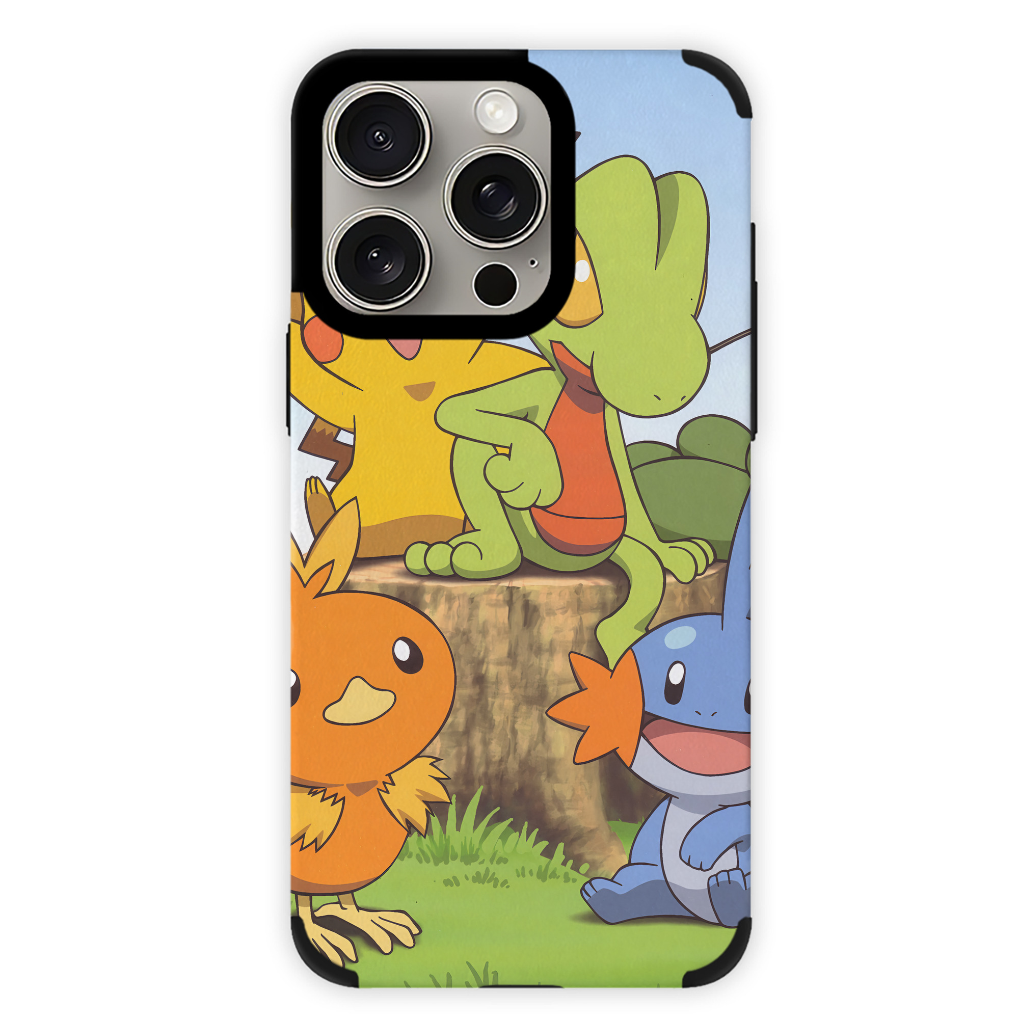 （画像用） ポケットモンスター Pokémon 【iPhone15ProMax対応】 PUレザー スマホケース 耐衝撃＆黄変防止