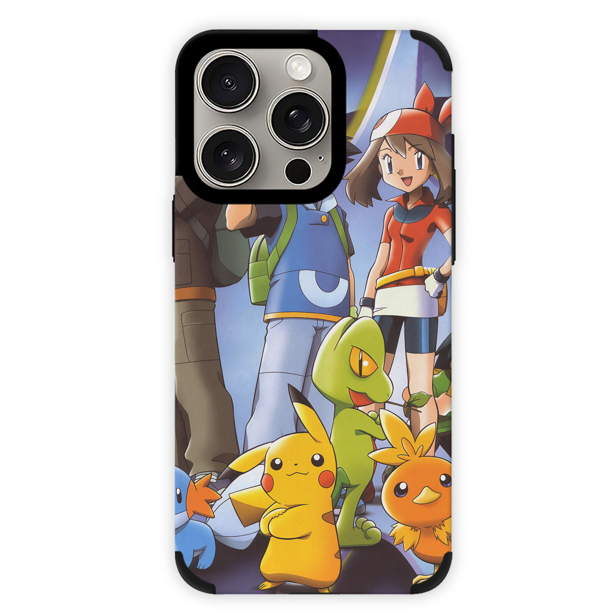 （画像用） ポケットモンスター Pokémon 【iPhone15ProMax対応】 PUレザー スマホケース 耐衝撃＆黄変防止