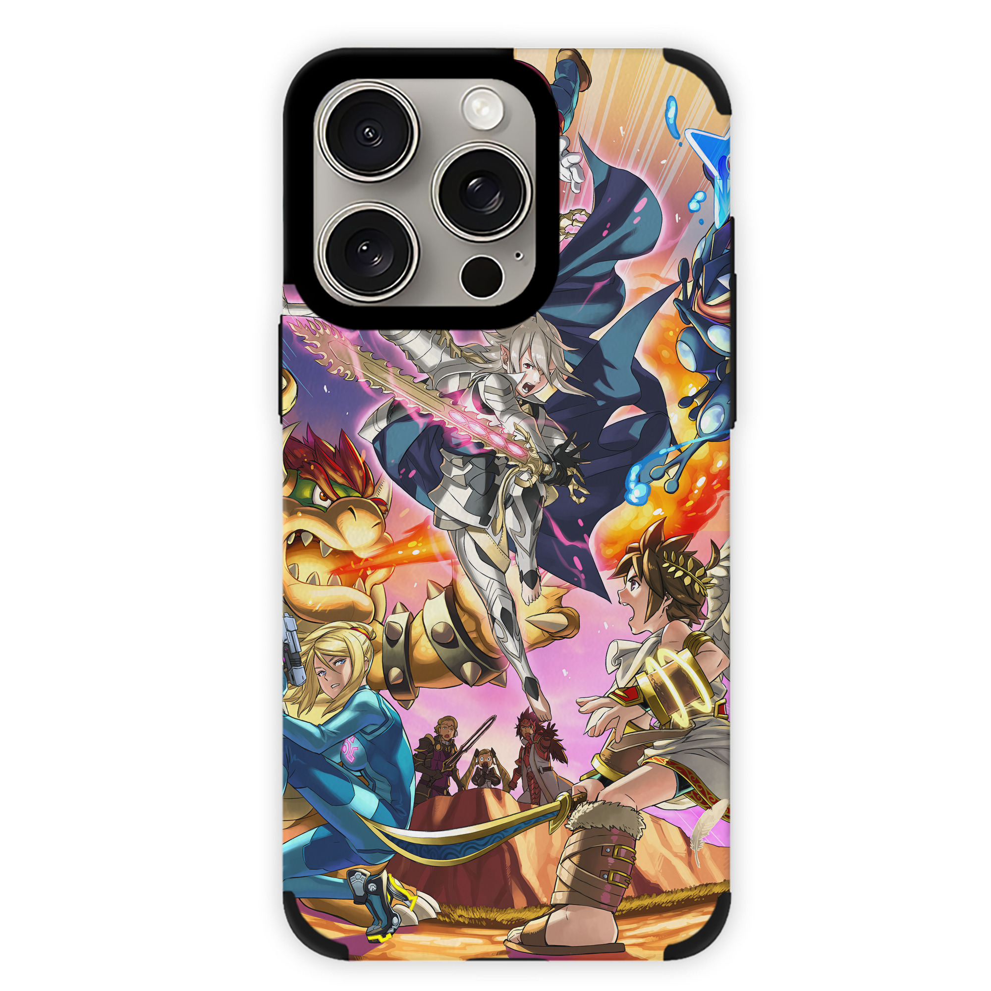 （画像用） ポケットモンスター Pokémon 【iPhone15ProMax対応】 PUレザー スマホケース 耐衝撃＆黄変防止