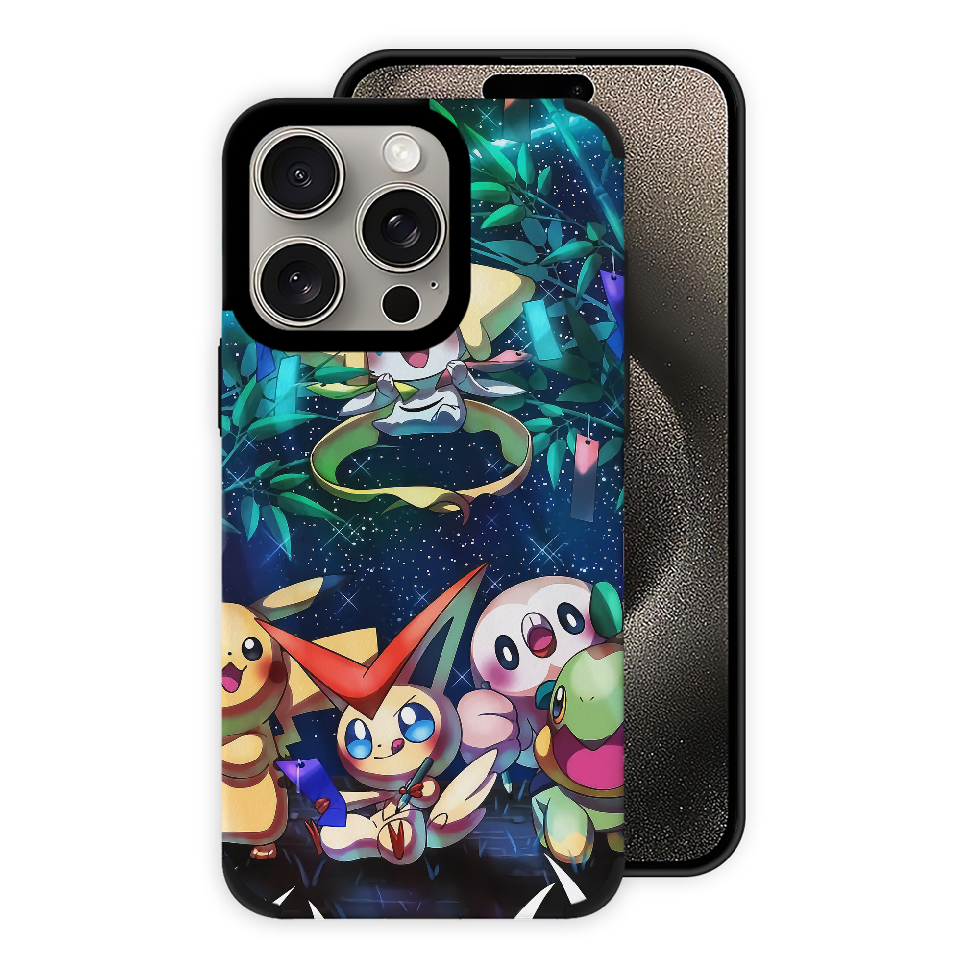 （画像用） ポケットモンスター Pokémon 【iPhone15ProMax対応】 PUレザー スマホケース 耐衝撃＆黄変防止