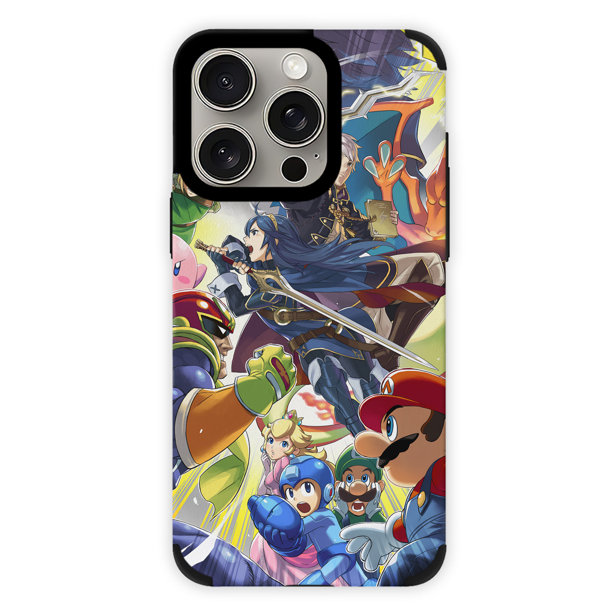 （画像用） ポケットモンスター Pokémon 【iPhone15ProMax対応】 PUレザー スマホケース 耐衝撃＆黄変防止