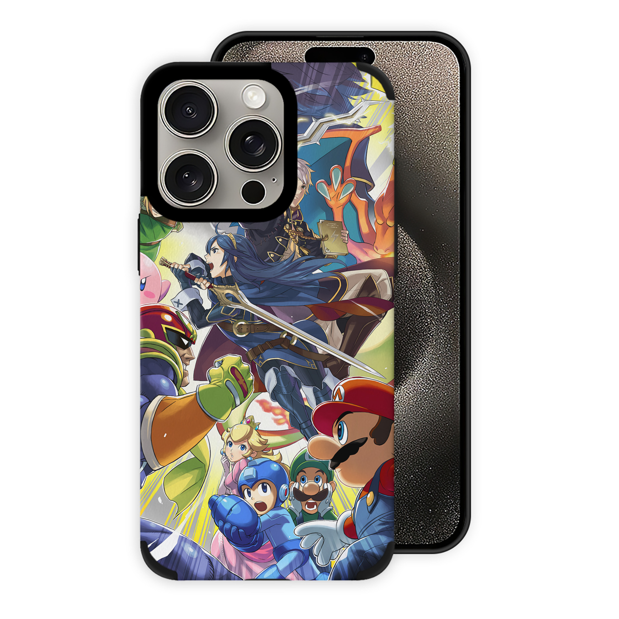 （画像用） ポケットモンスター Pokémon 【iPhone15ProMax対応】 PUレザー スマホケース 耐衝撃＆黄変防止