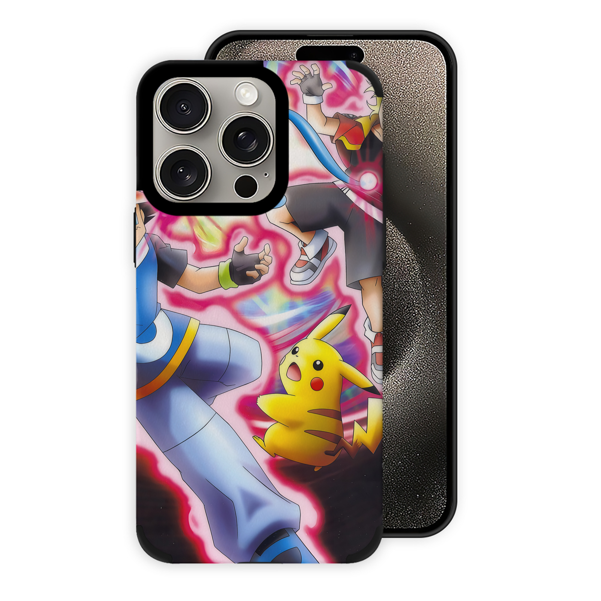 （画像用） ポケットモンスター Pokémon 【iPhone15ProMax対応】 PUレザー スマホケース 耐衝撃＆黄変防止