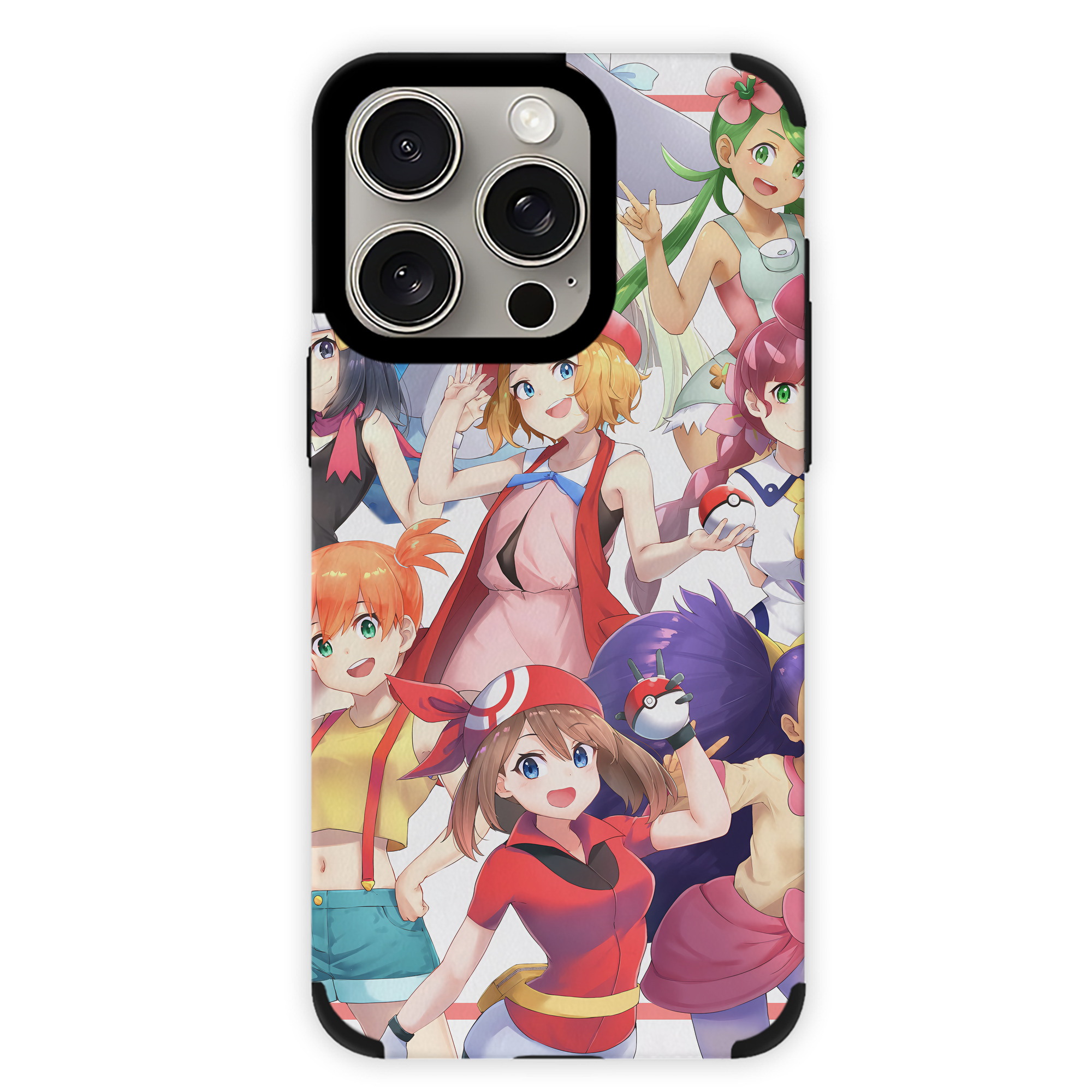 （画像用） ポケットモンスター Pokémon 【iPhone15ProMax対応】 PUレザー スマホケース 耐衝撃＆黄変防止