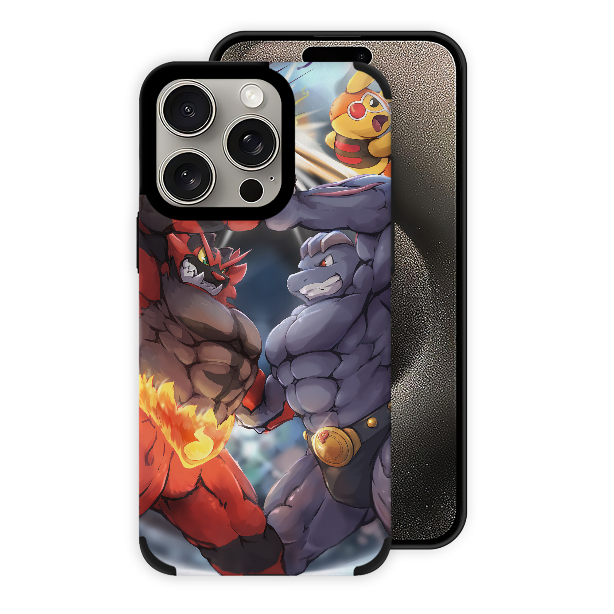 （画像用） ポケットモンスター Pokémon 【iPhone15ProMax対応】 PUレザー スマホケース 耐衝撃＆黄変防止