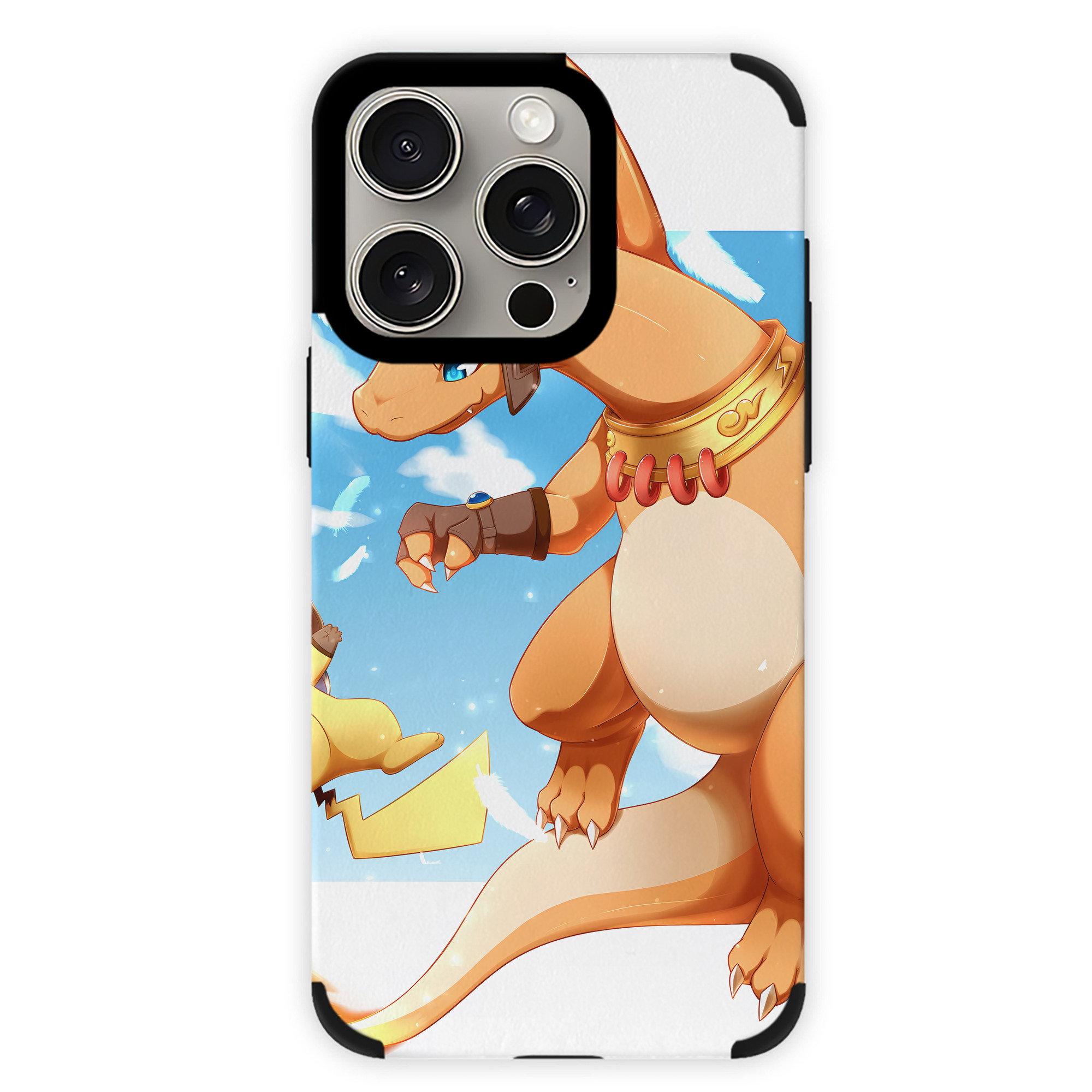 （画像用） ポケットモンスター Pokémon 【iPhone15ProMax対応】 PUレザー スマホケース 耐衝撃＆黄変防止