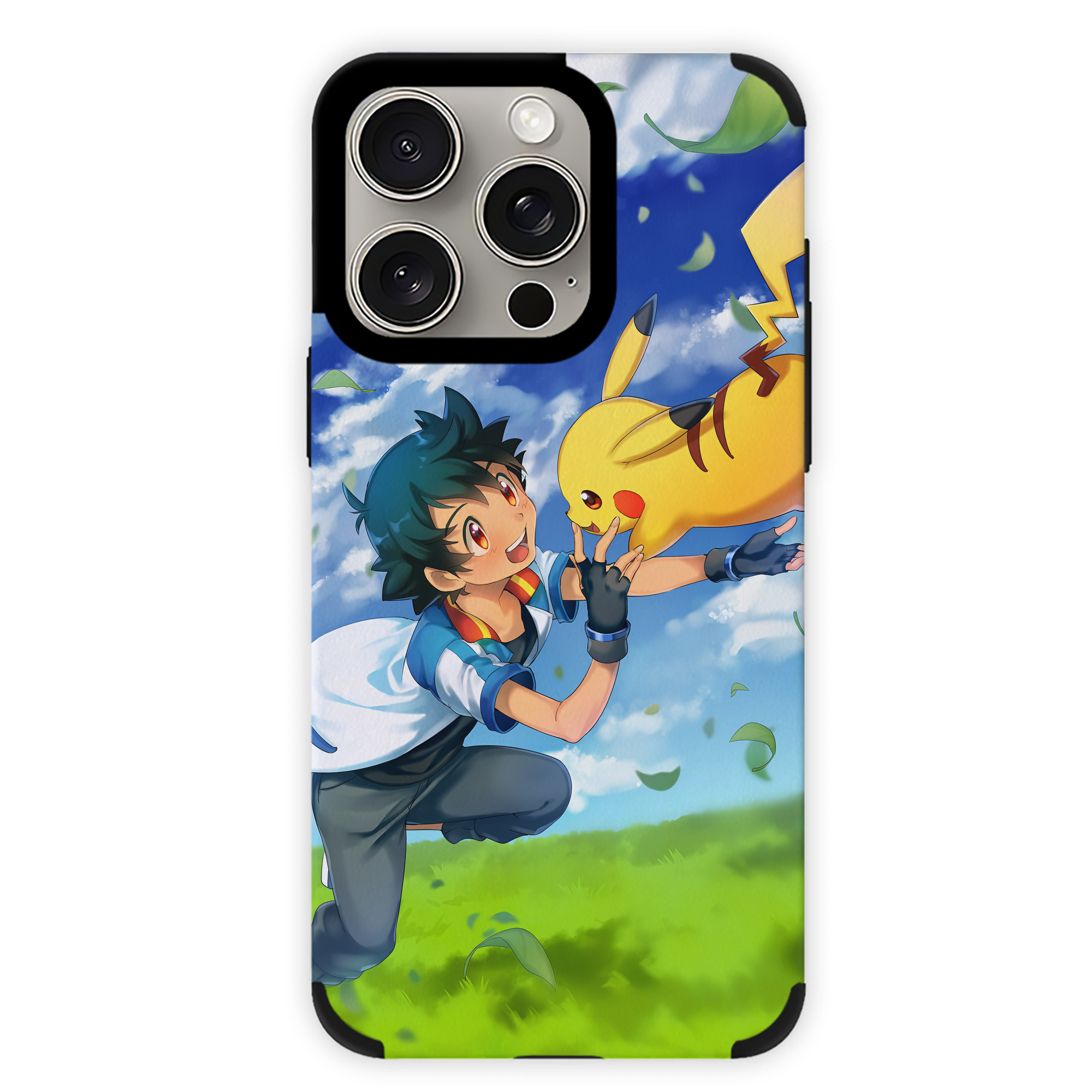 （画像用） ポケットモンスター Pokémon 【iPhone15ProMax対応】 PUレザー スマホケース 耐衝撃＆黄変防止