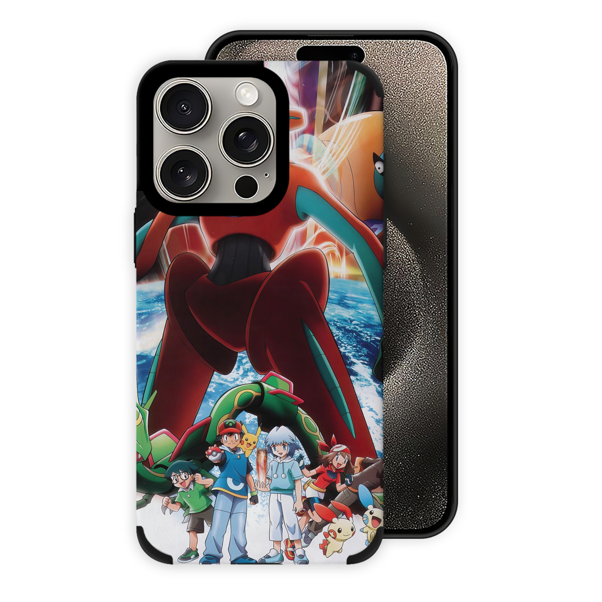 （画像用） ポケットモンスター Pokémon 【iPhone15ProMax対応】 PUレザー スマホケース 耐衝撃＆黄変防止