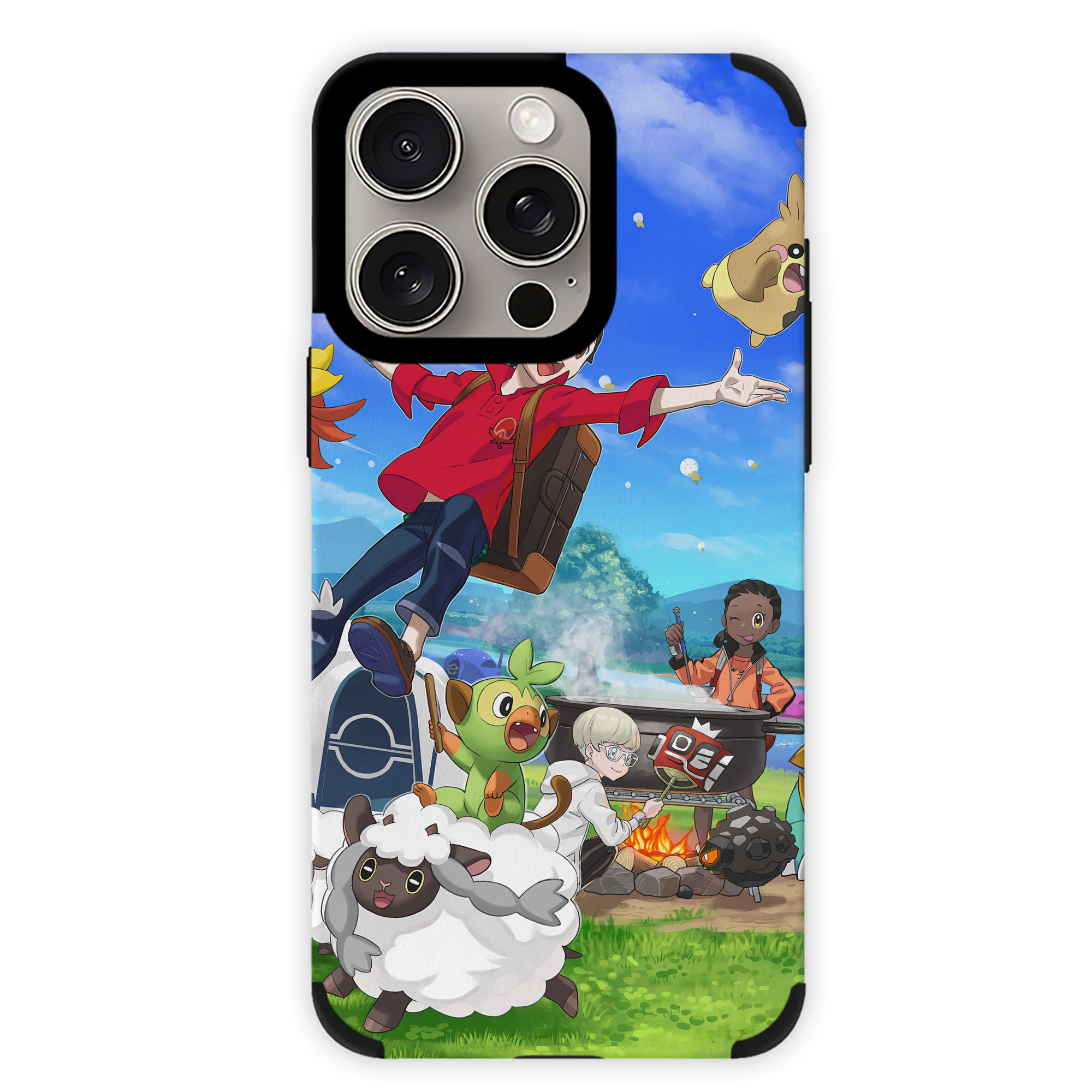 （画像用） ポケットモンスター Pokémon 【iPhone15ProMax対応】 PUレザー スマホケース 耐衝撃＆黄変防止