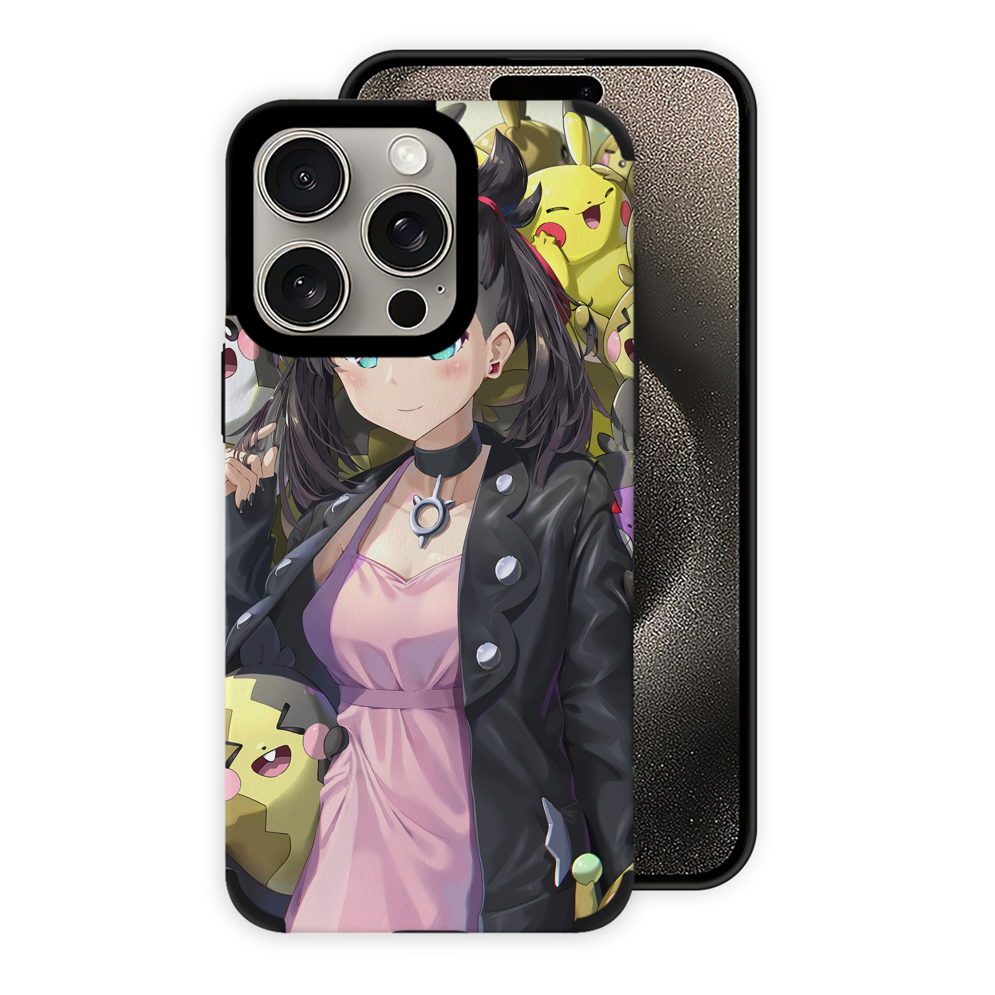 （画像用） ポケットモンスター Pokémon 【iPhone15ProMax対応】 PUレザー スマホケース 耐衝撃＆黄変防止
