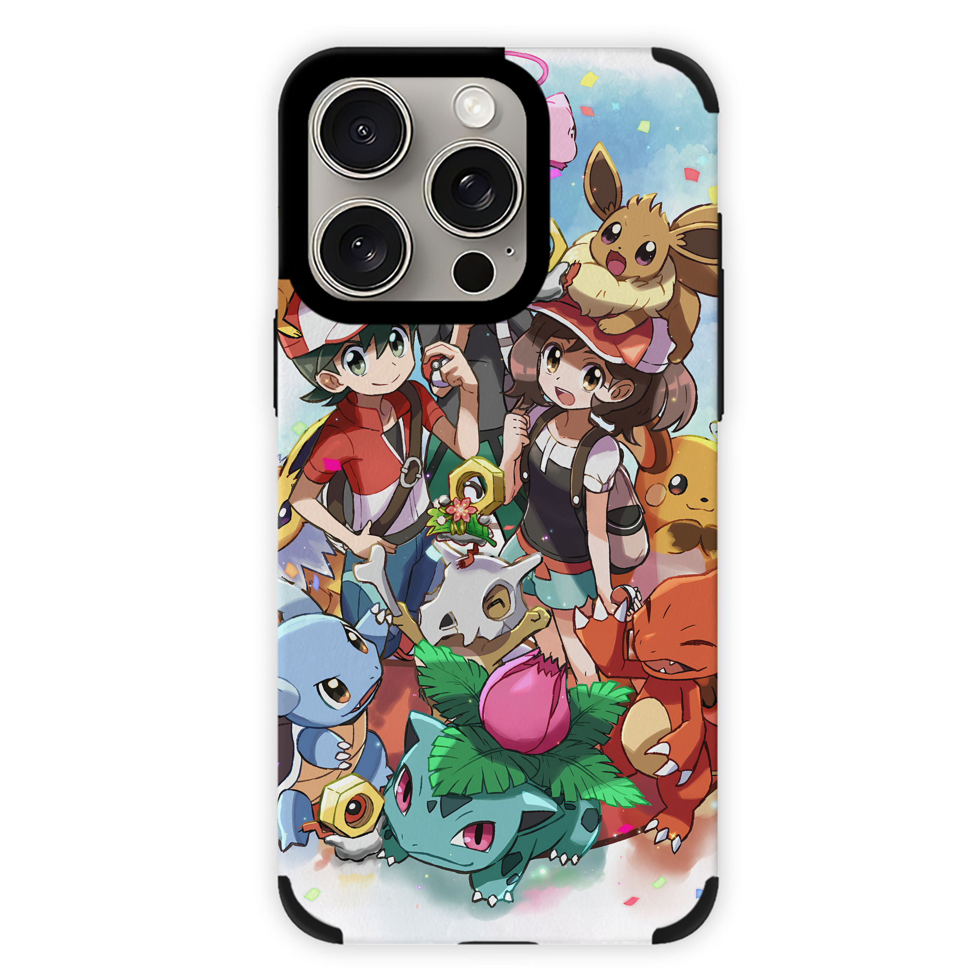 （画像用） ポケットモンスター Pokémon 【iPhone15ProMax対応】 PUレザー スマホケース 耐衝撃＆黄変防止