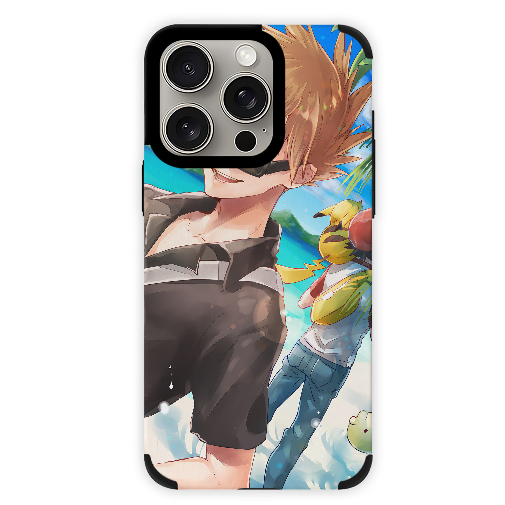 （画像用） ポケットモンスター Pokémon 【iPhone15ProMax対応】 PUレザー スマホケース 耐衝撃＆黄変防止