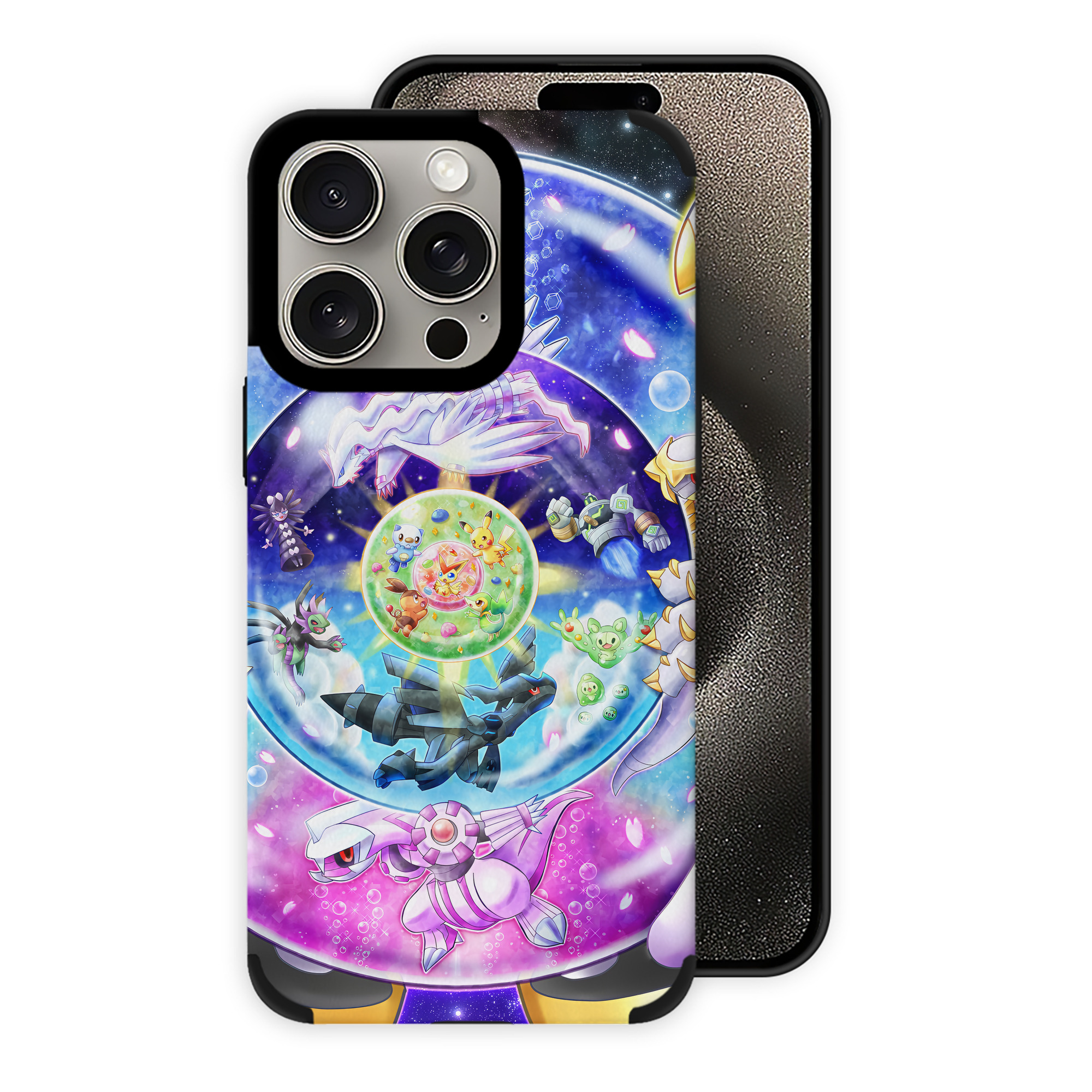 （画像用） ポケットモンスター Pokémon 【iPhone15ProMax対応】 PUレザー スマホケース 耐衝撃＆黄変防止