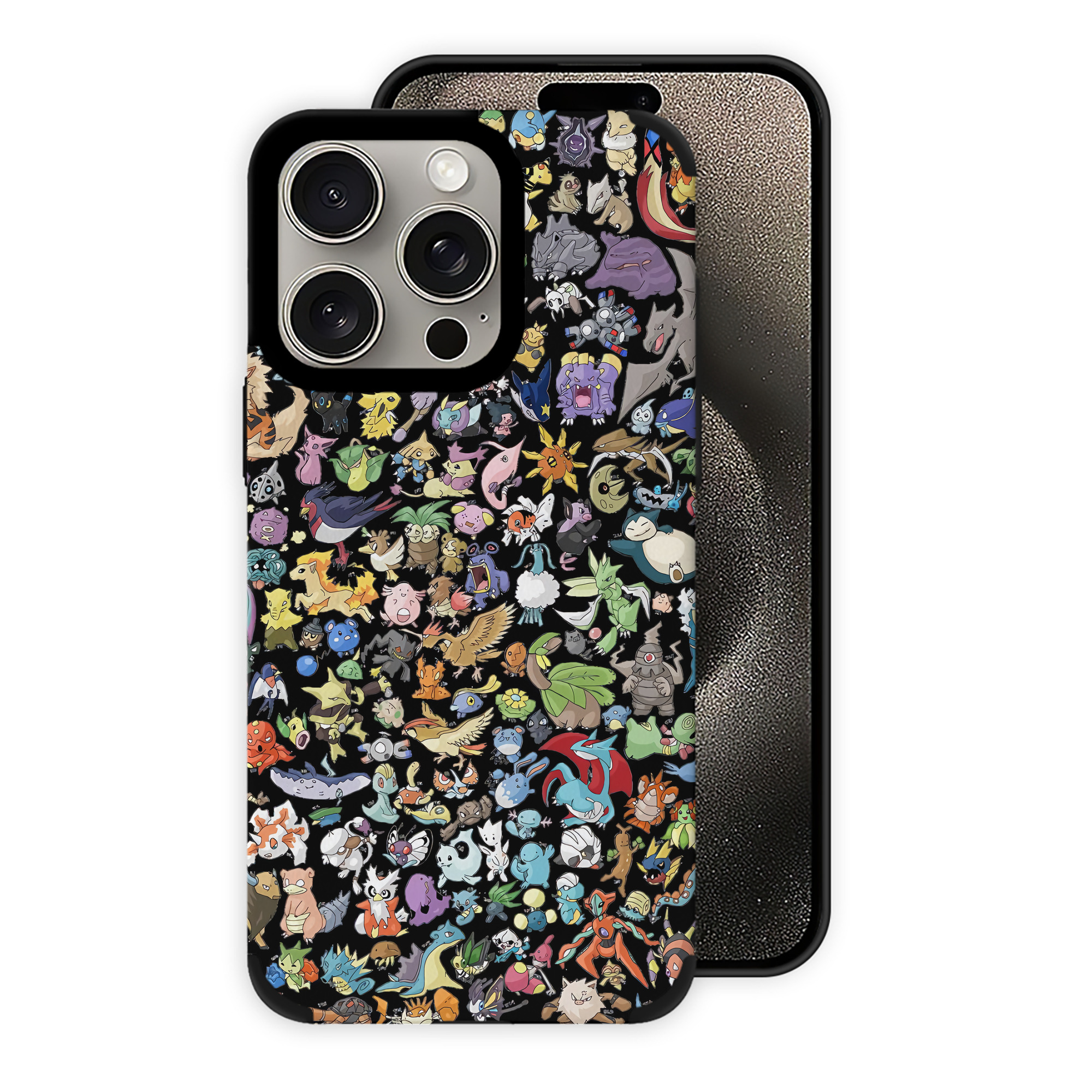 （画像用） ポケットモンスター Pokémon 【iPhone15ProMax対応】 PUレザー スマホケース 耐衝撃＆黄変防止