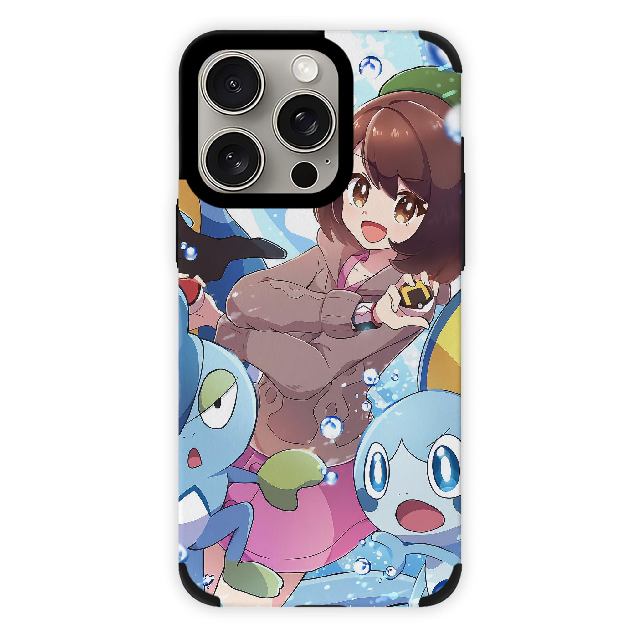 （画像用） ポケットモンスター Pokémon 【iPhone15ProMax対応】 PUレザー スマホケース 耐衝撃＆黄変防止