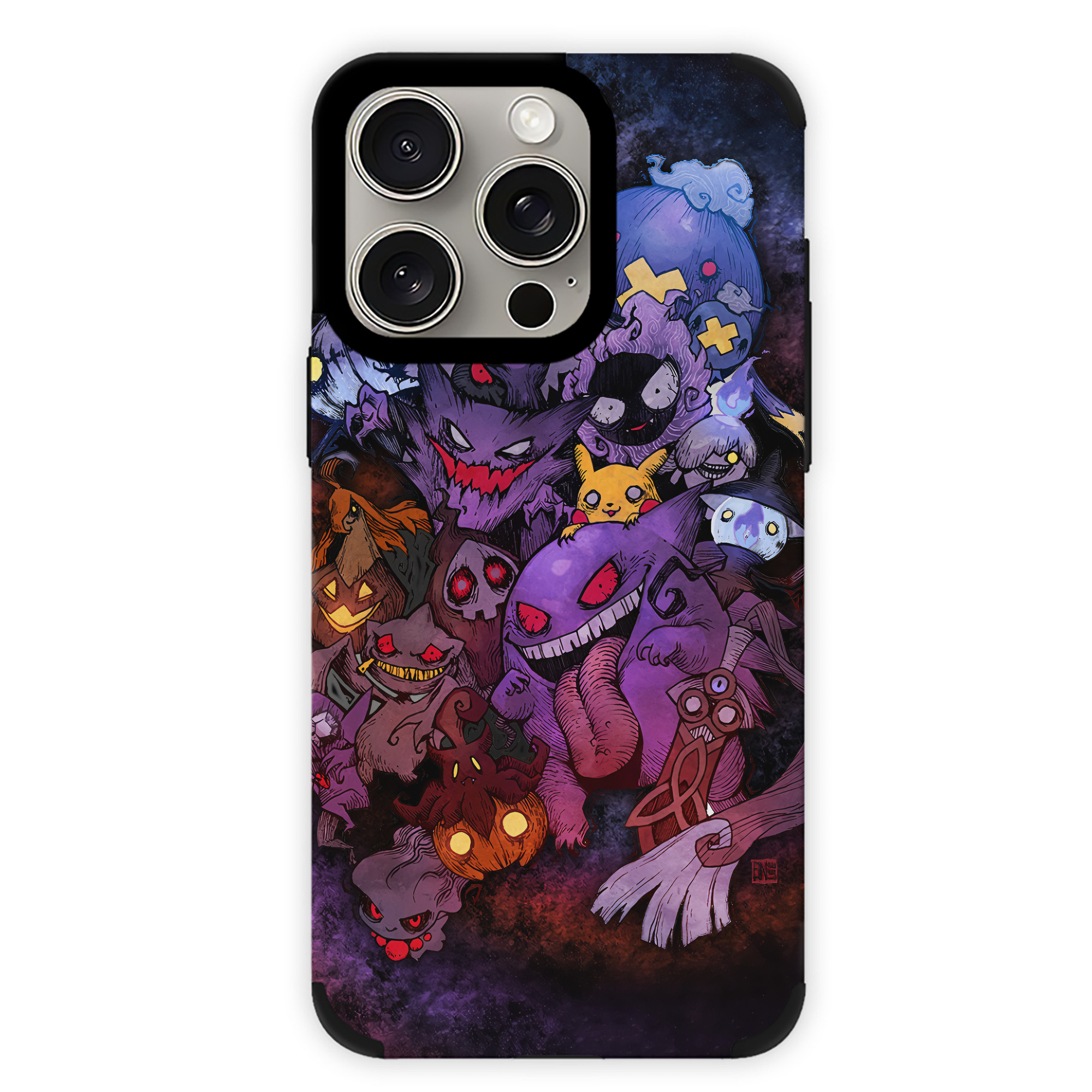 （画像用） ポケットモンスター Pokémon 【iPhone15ProMax対応】 PUレザー スマホケース 耐衝撃＆黄変防止