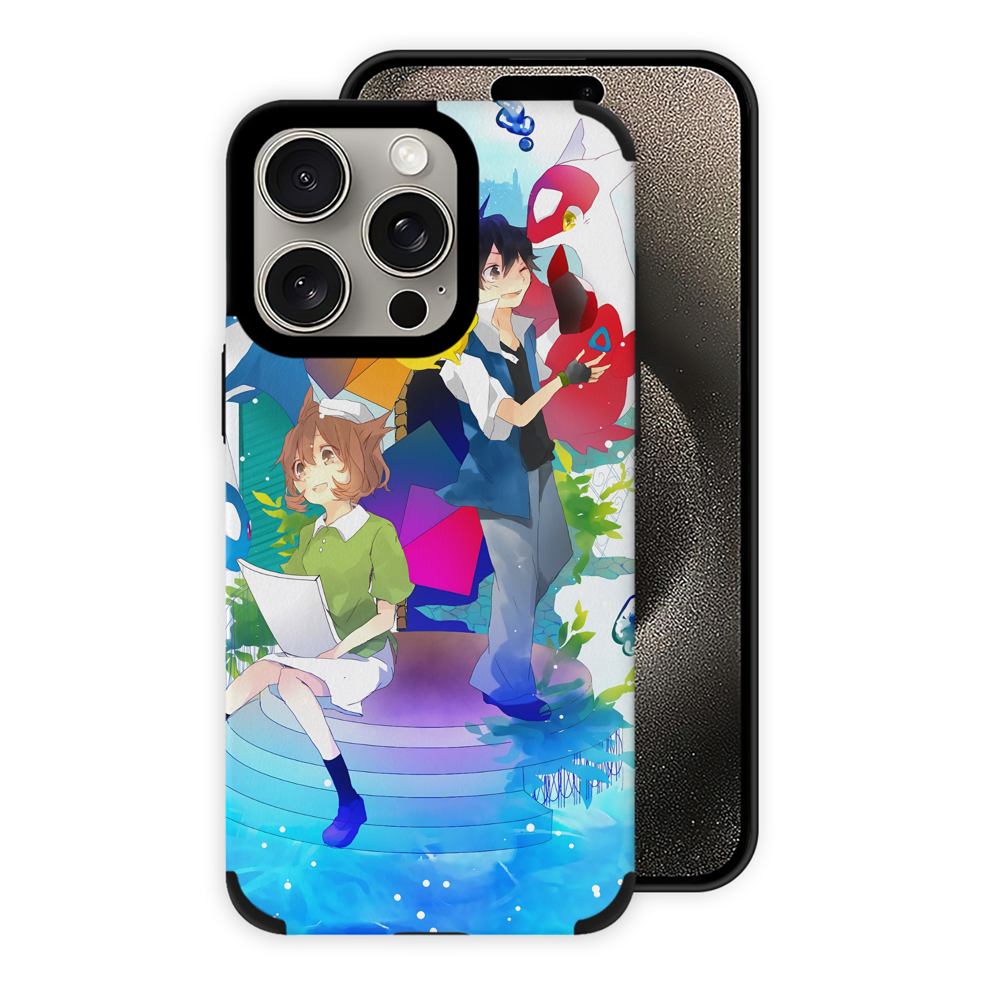 （画像用） ポケットモンスター Pokémon 【iPhone15ProMax対応】 PUレザー スマホケース 耐衝撃＆黄変防止