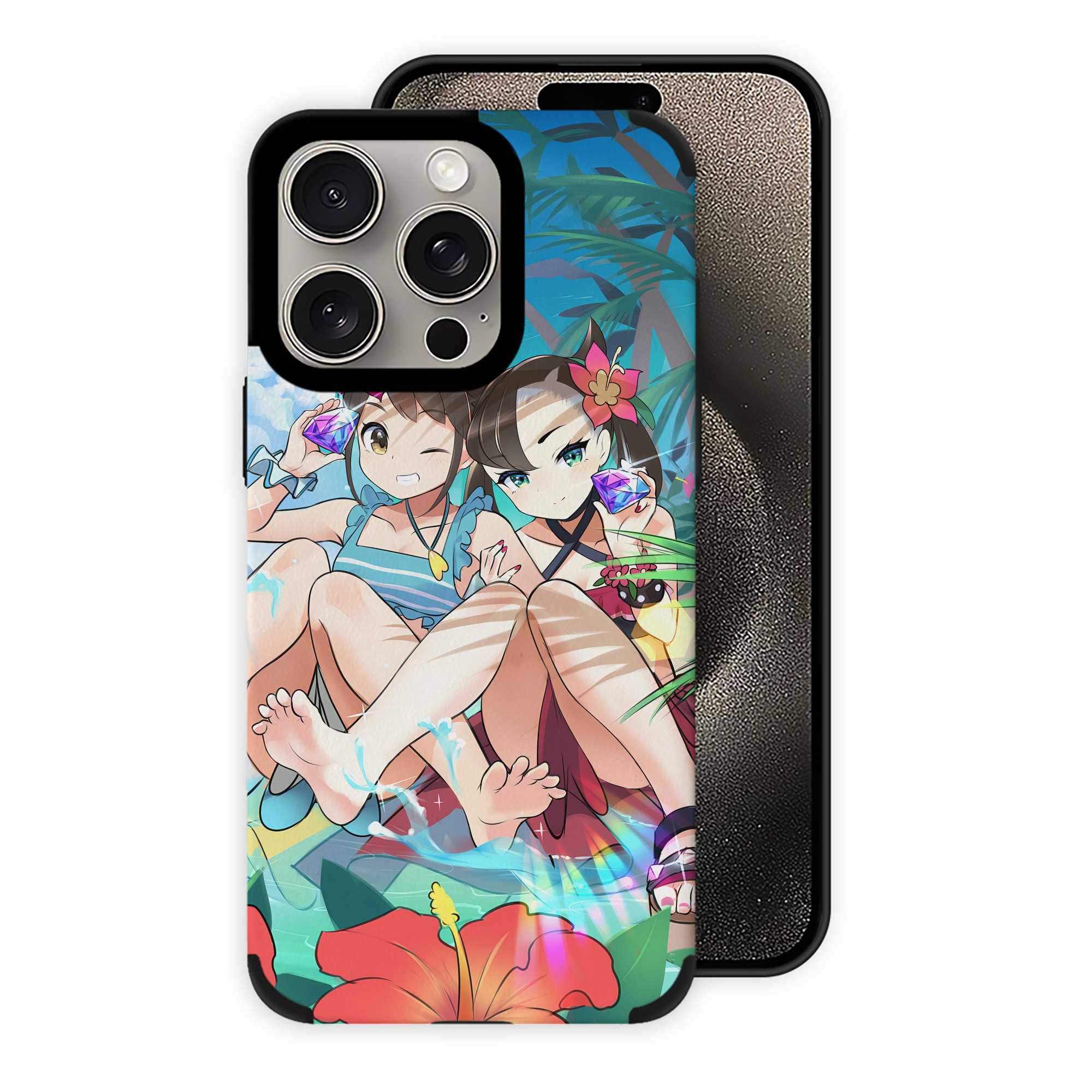 （画像用） ポケットモンスター Pokémon 【iPhone15ProMax対応】 PUレザー スマホケース 耐衝撃＆黄変防止
