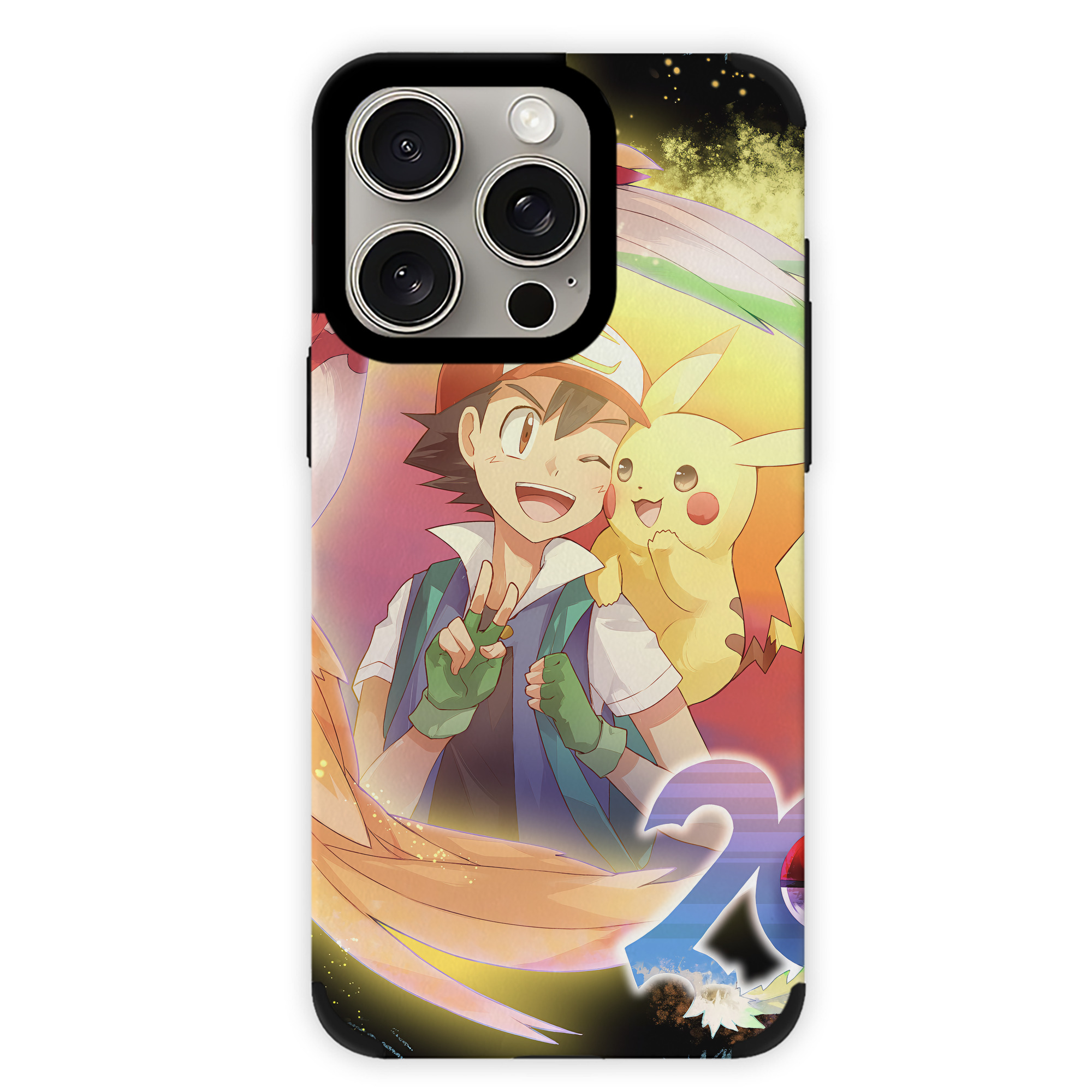 （画像用） ポケットモンスター Pokémon 【iPhone15ProMax対応】 PUレザー スマホケース 耐衝撃＆黄変防止
