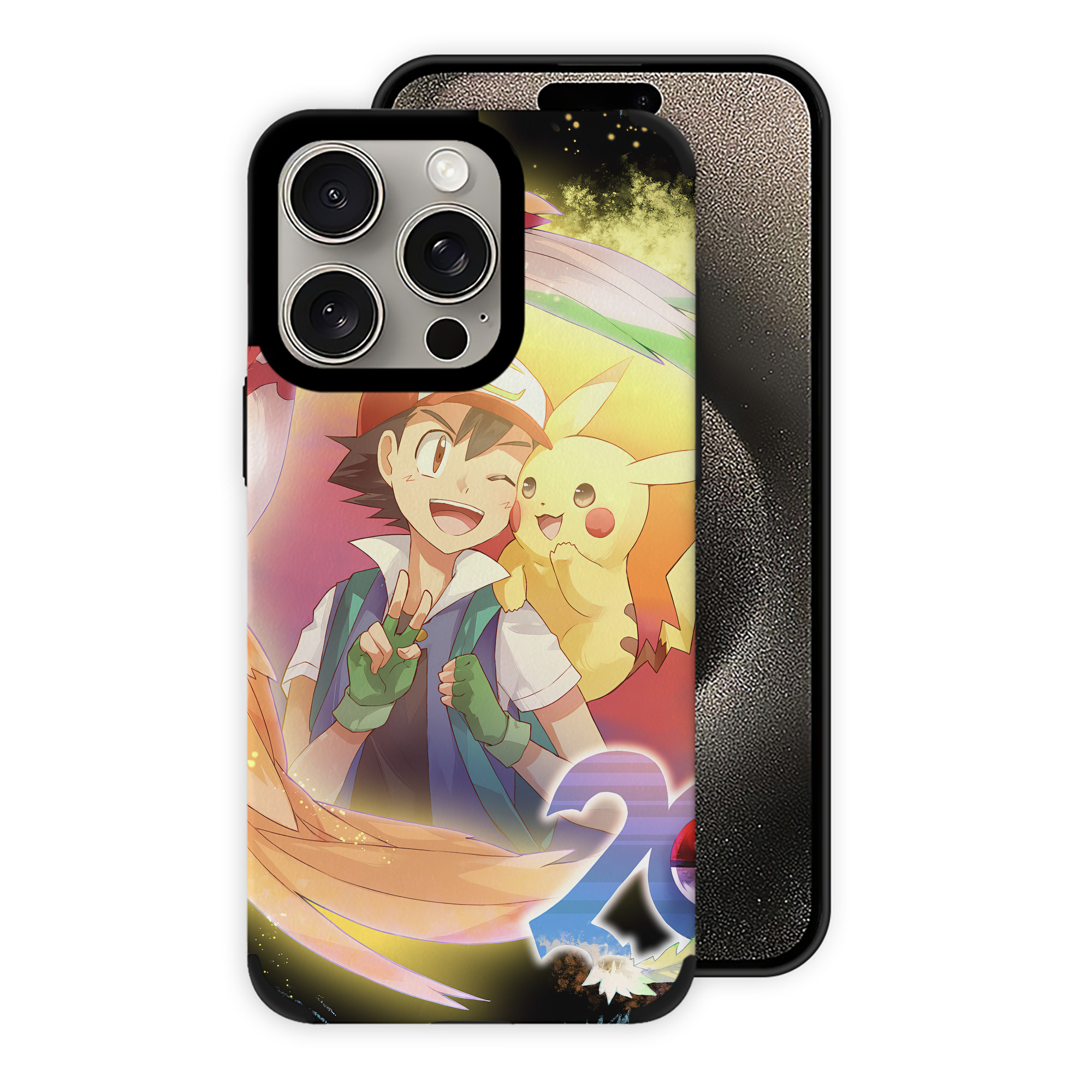 （画像用） ポケットモンスター Pokémon 【iPhone15ProMax対応】 PUレザー スマホケース 耐衝撃＆黄変防止
