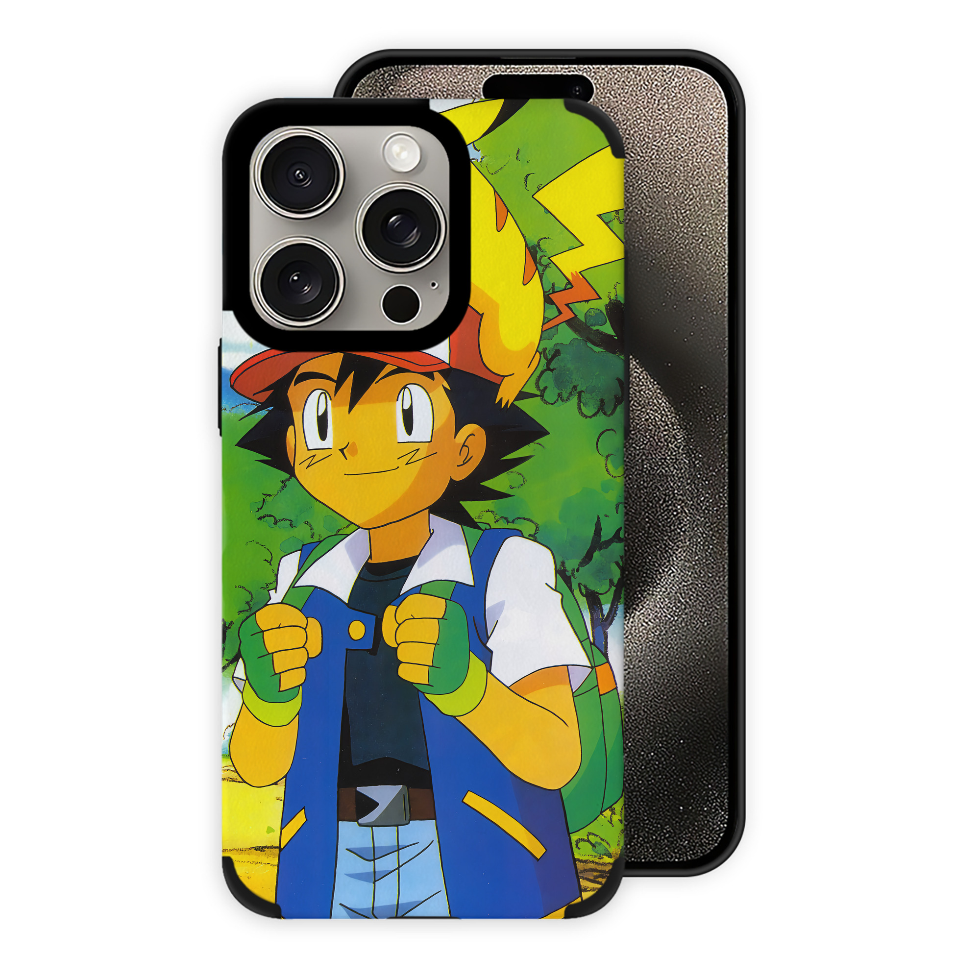 （画像用） ポケットモンスター Pokémon 【iPhone15ProMax対応】 PUレザー スマホケース 耐衝撃＆黄変防止