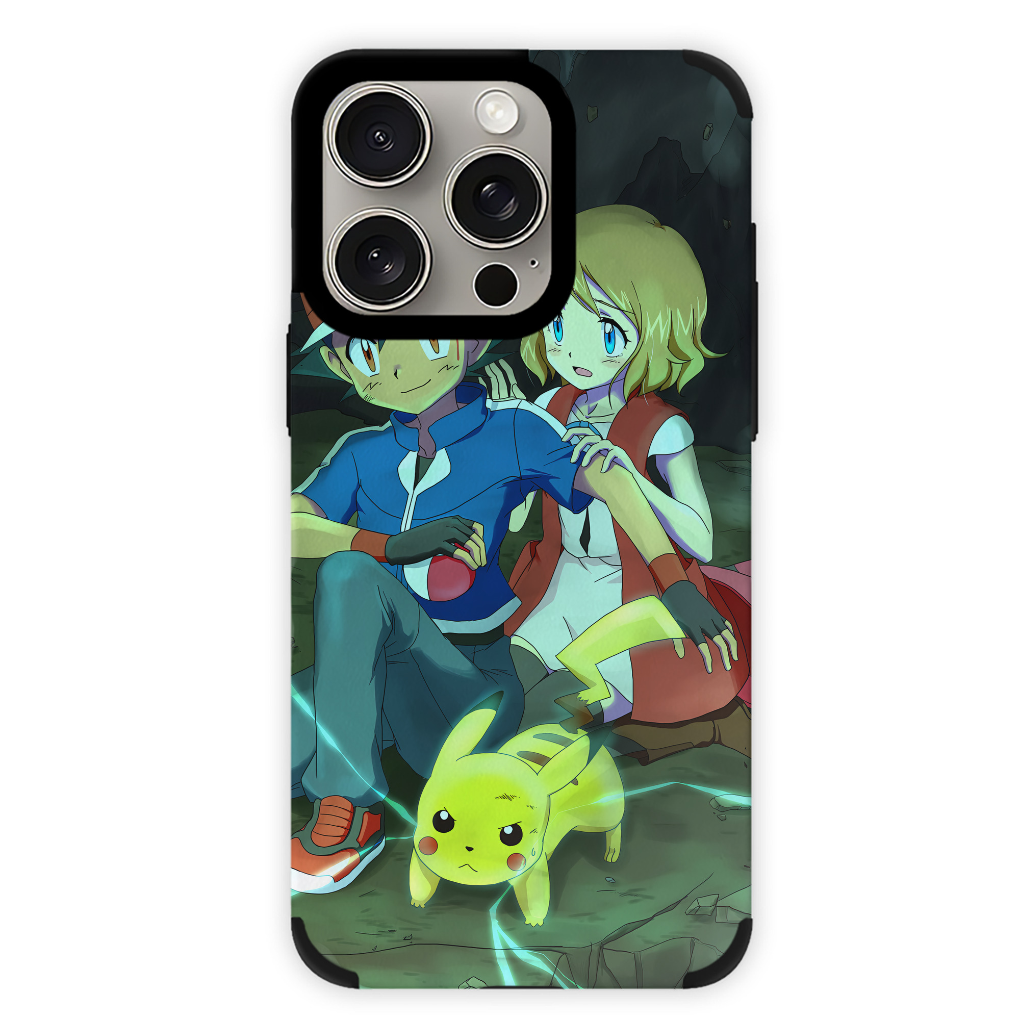 （画像用） ポケットモンスター Pokémon 【iPhone15ProMax対応】 PUレザー スマホケース 耐衝撃＆黄変防止