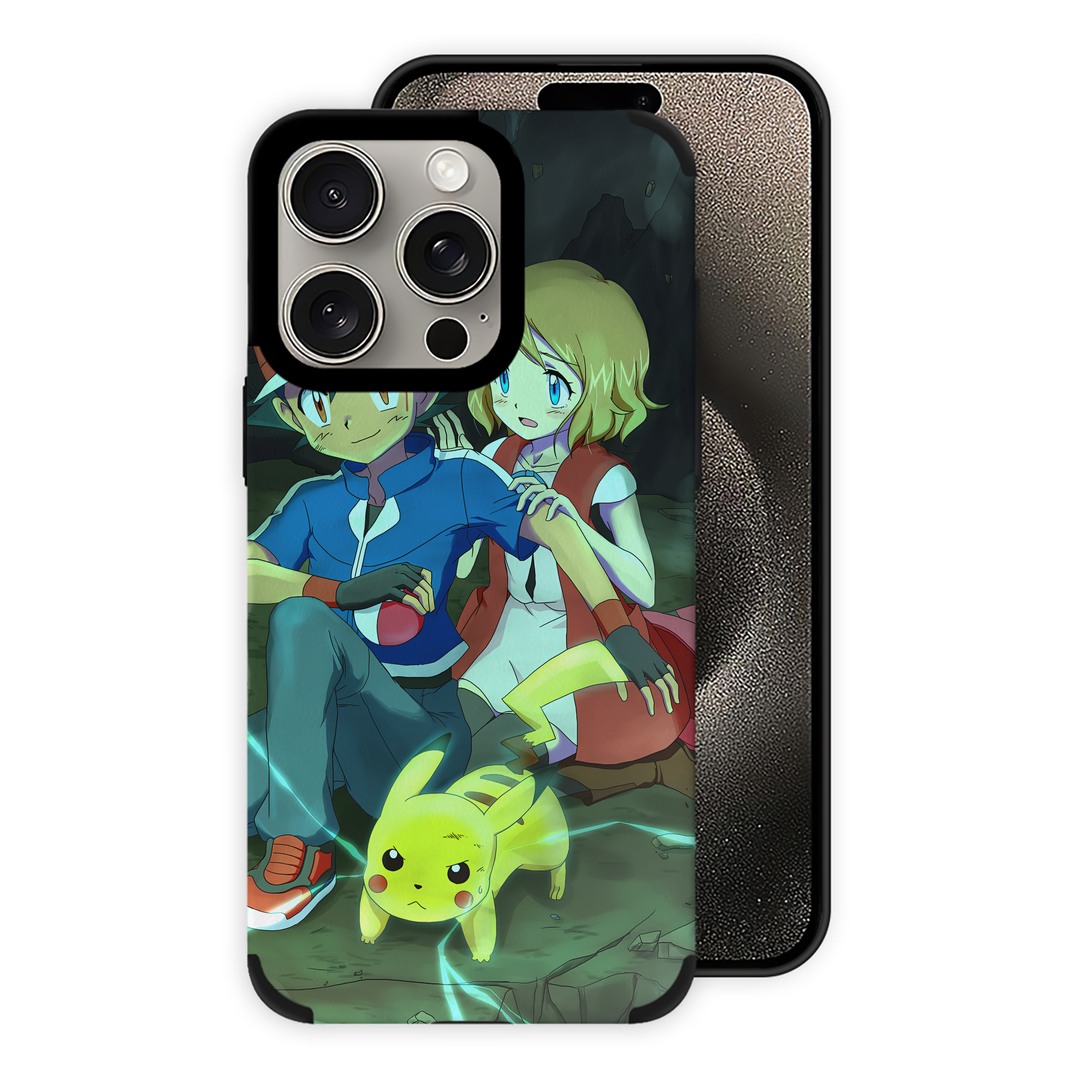 （画像用） ポケットモンスター Pokémon 【iPhone15ProMax対応】 PUレザー スマホケース 耐衝撃＆黄変防止