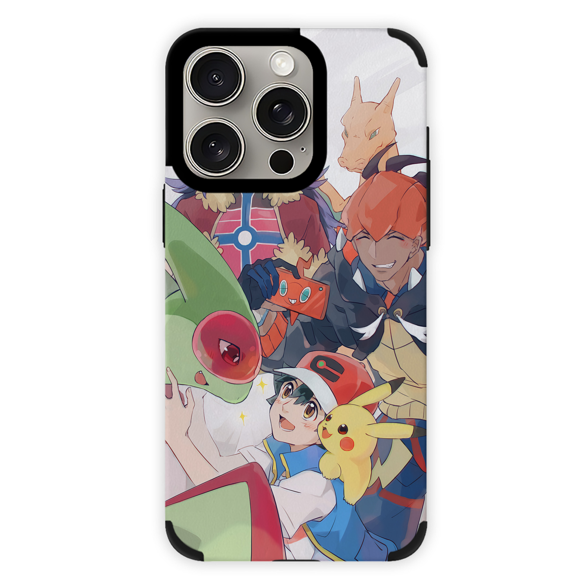（画像用） ポケットモンスター Pokémon 【iPhone15ProMax対応】 PUレザー スマホケース 耐衝撃＆黄変防止