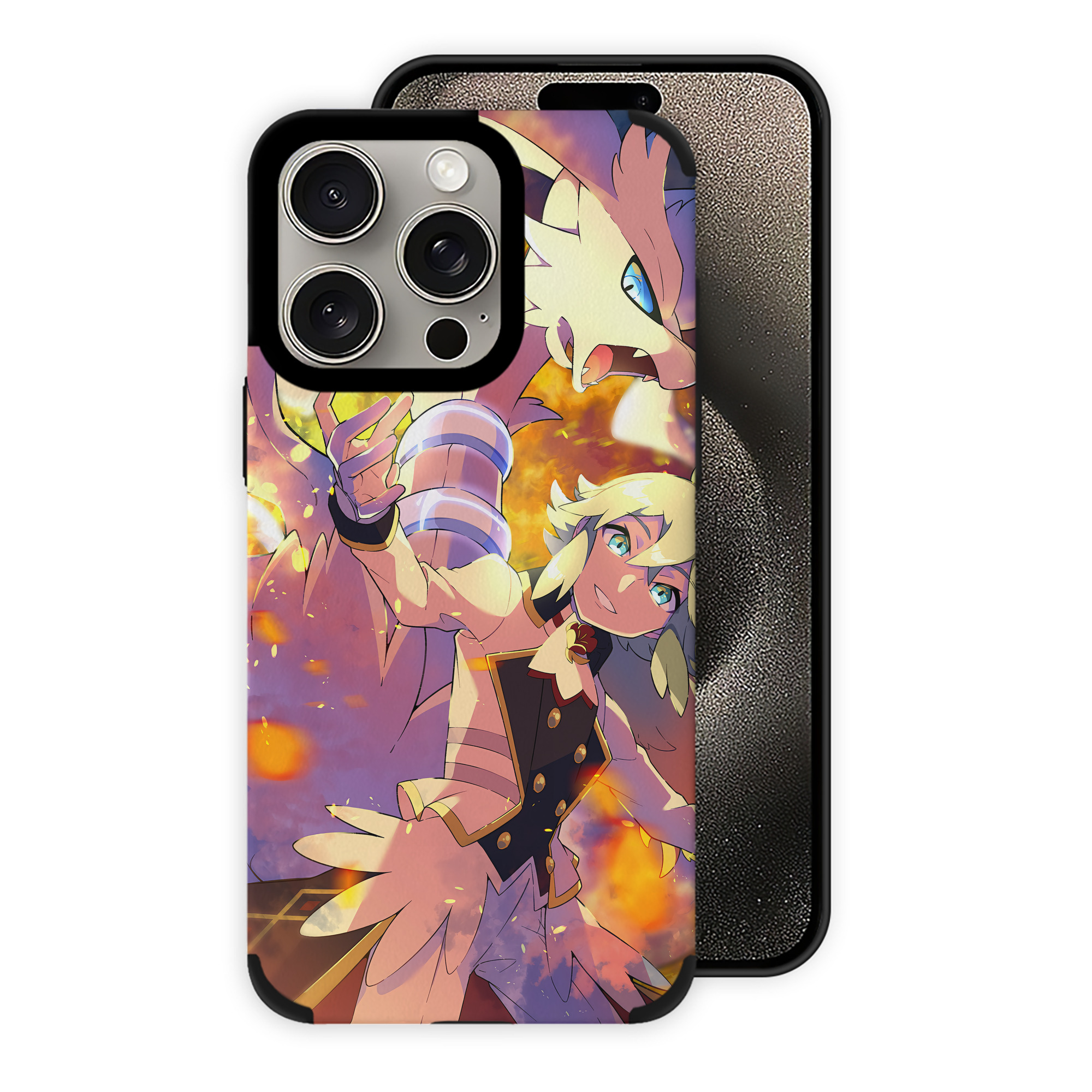 （画像用） ポケットモンスター Pokémon 【iPhone15ProMax対応】 PUレザー スマホケース 耐衝撃＆黄変防止