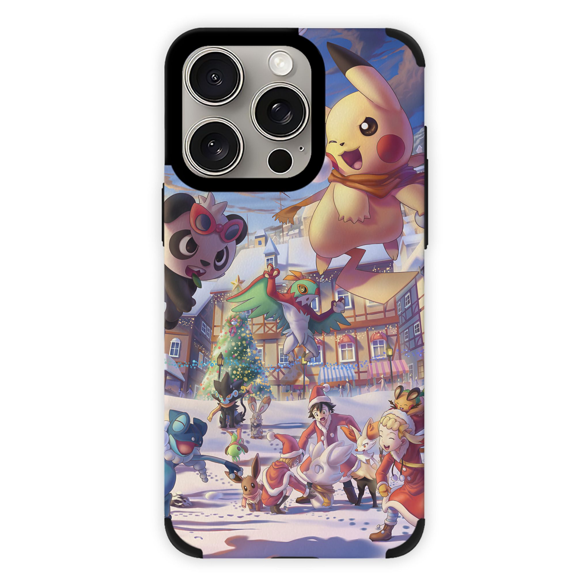 （画像用） ポケットモンスター Pokémon 【iPhone15ProMax対応】 PUレザー スマホケース 耐衝撃＆黄変防止