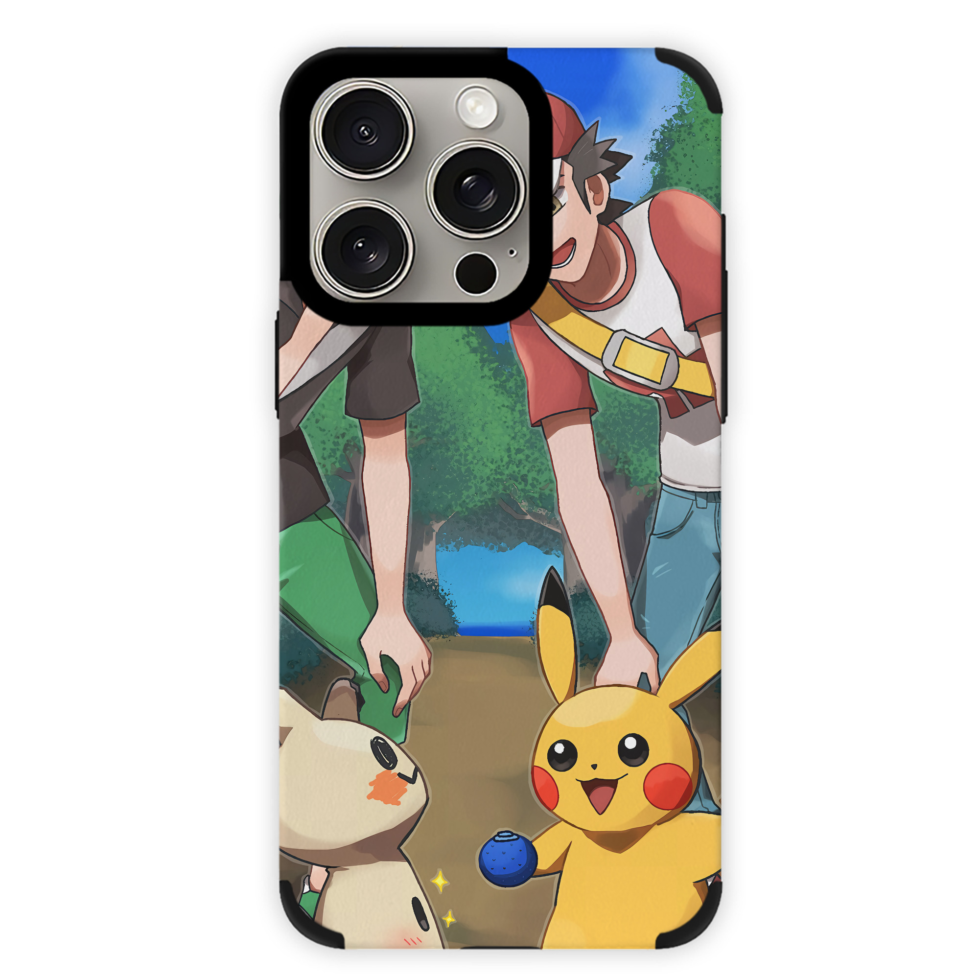 （画像用） ポケットモンスター Pokémon 【iPhone15ProMax対応】 PUレザー スマホケース 耐衝撃＆黄変防止