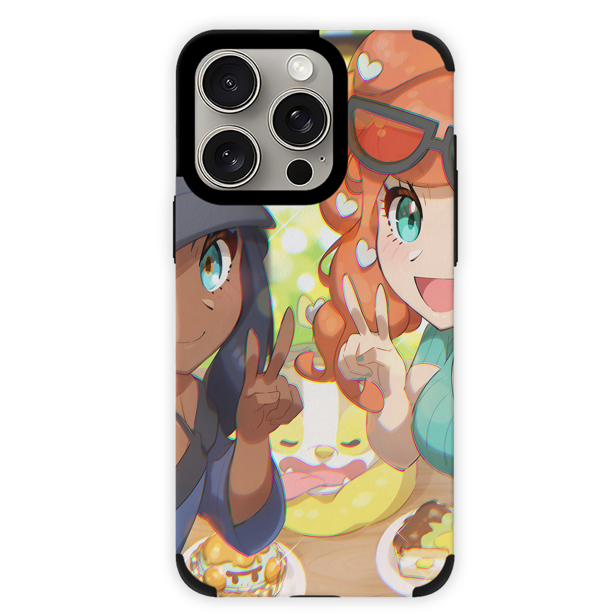 （画像用） ポケットモンスター Pokémon 【iPhone15ProMax対応】 PUレザー スマホケース 耐衝撃＆黄変防止