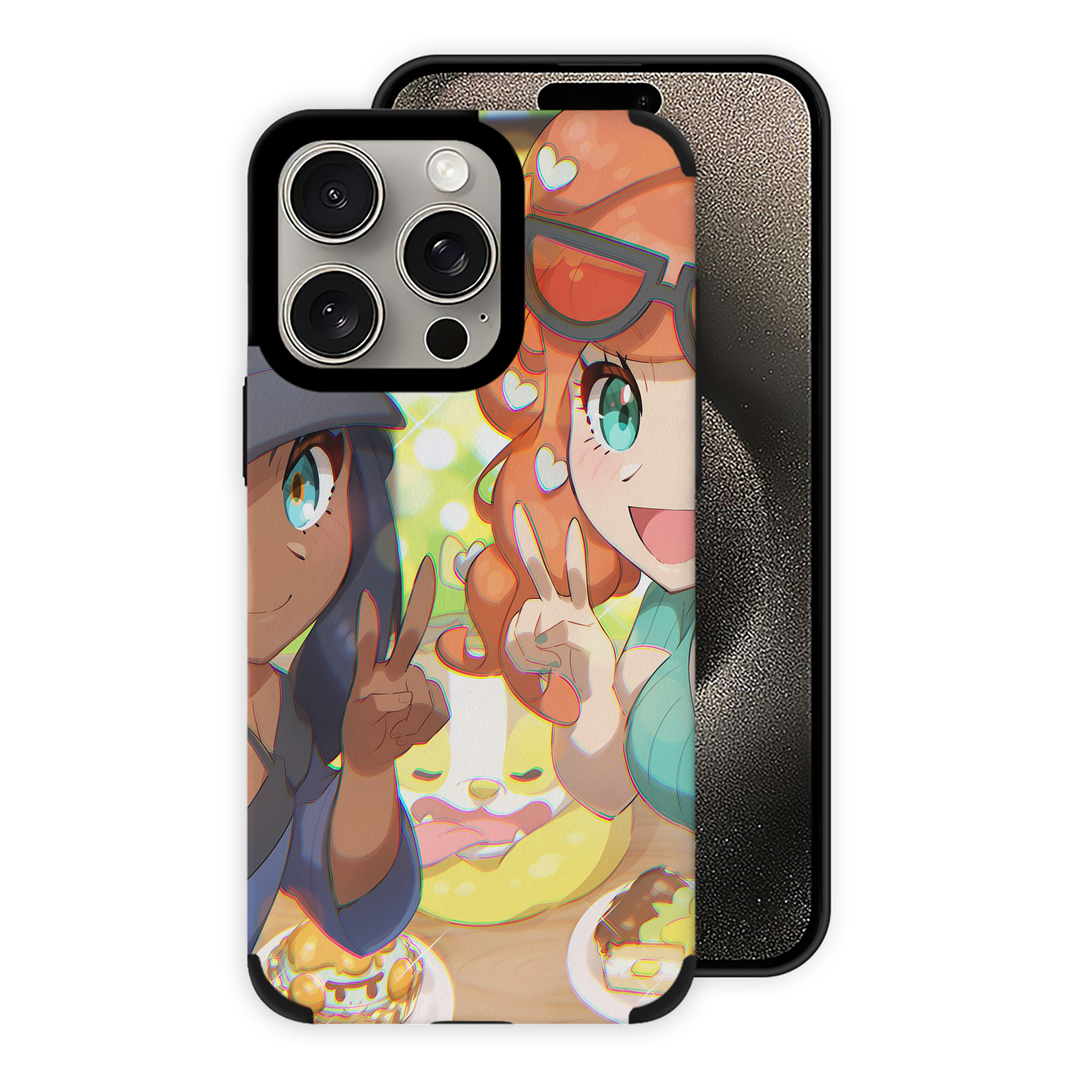 （画像用） ポケットモンスター Pokémon 【iPhone15ProMax対応】 PUレザー スマホケース 耐衝撃＆黄変防止
