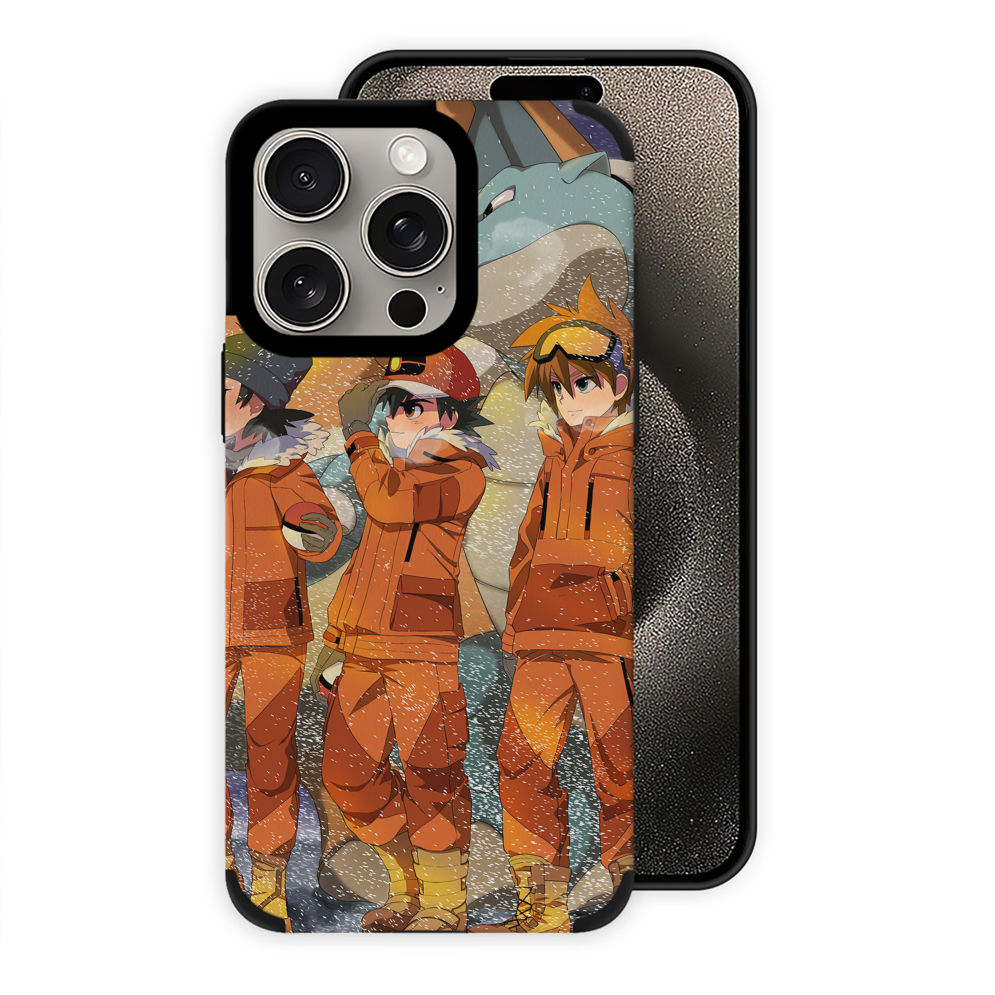 （画像用） ポケットモンスター Pokémon 【iPhone15ProMax対応】 PUレザー スマホケース 耐衝撃＆黄変防止