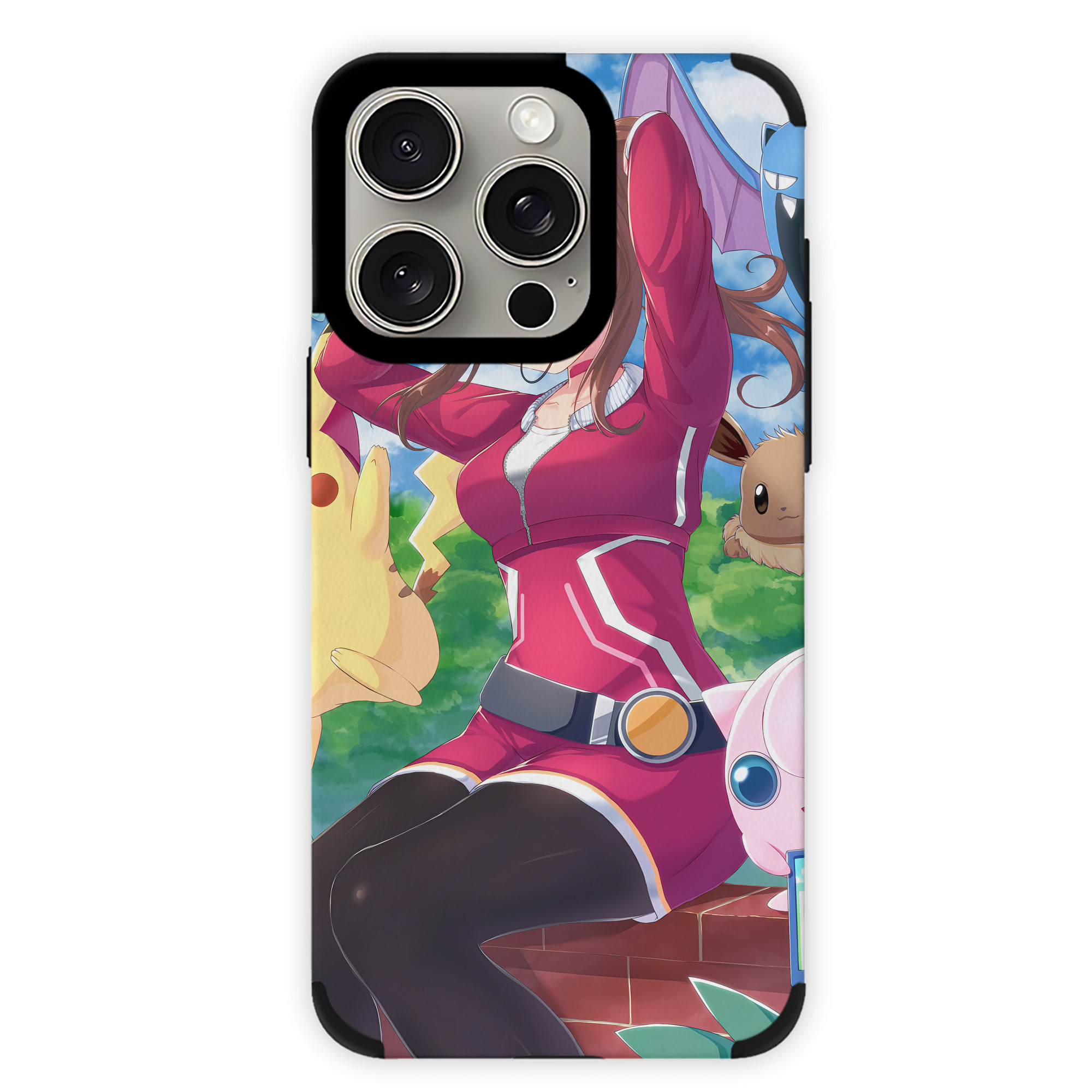 （画像用） ポケットモンスター Pokémon 【iPhone15ProMax対応】 PUレザー スマホケース 耐衝撃＆黄変防止