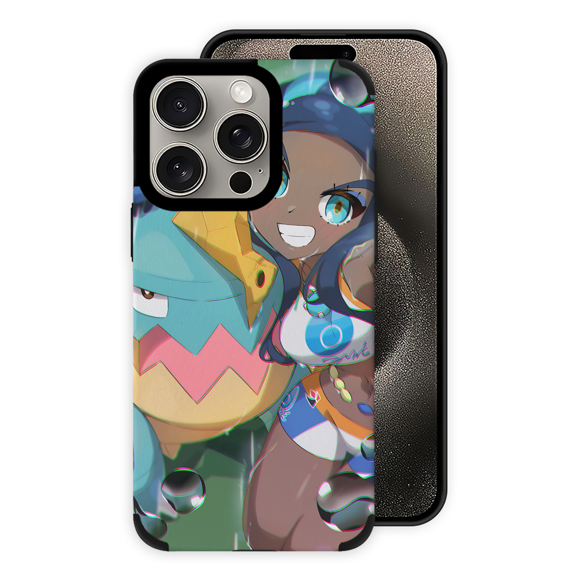 （画像用） ポケットモンスター Pokémon 【iPhone15ProMax対応】 PUレザー スマホケース 耐衝撃＆黄変防止