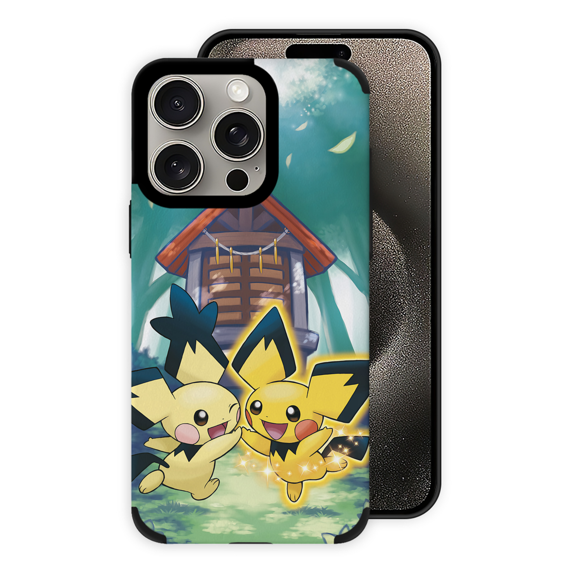 （画像用） ポケットモンスター Pokémon 【iPhone15ProMax対応】 PUレザー スマホケース 耐衝撃＆黄変防止