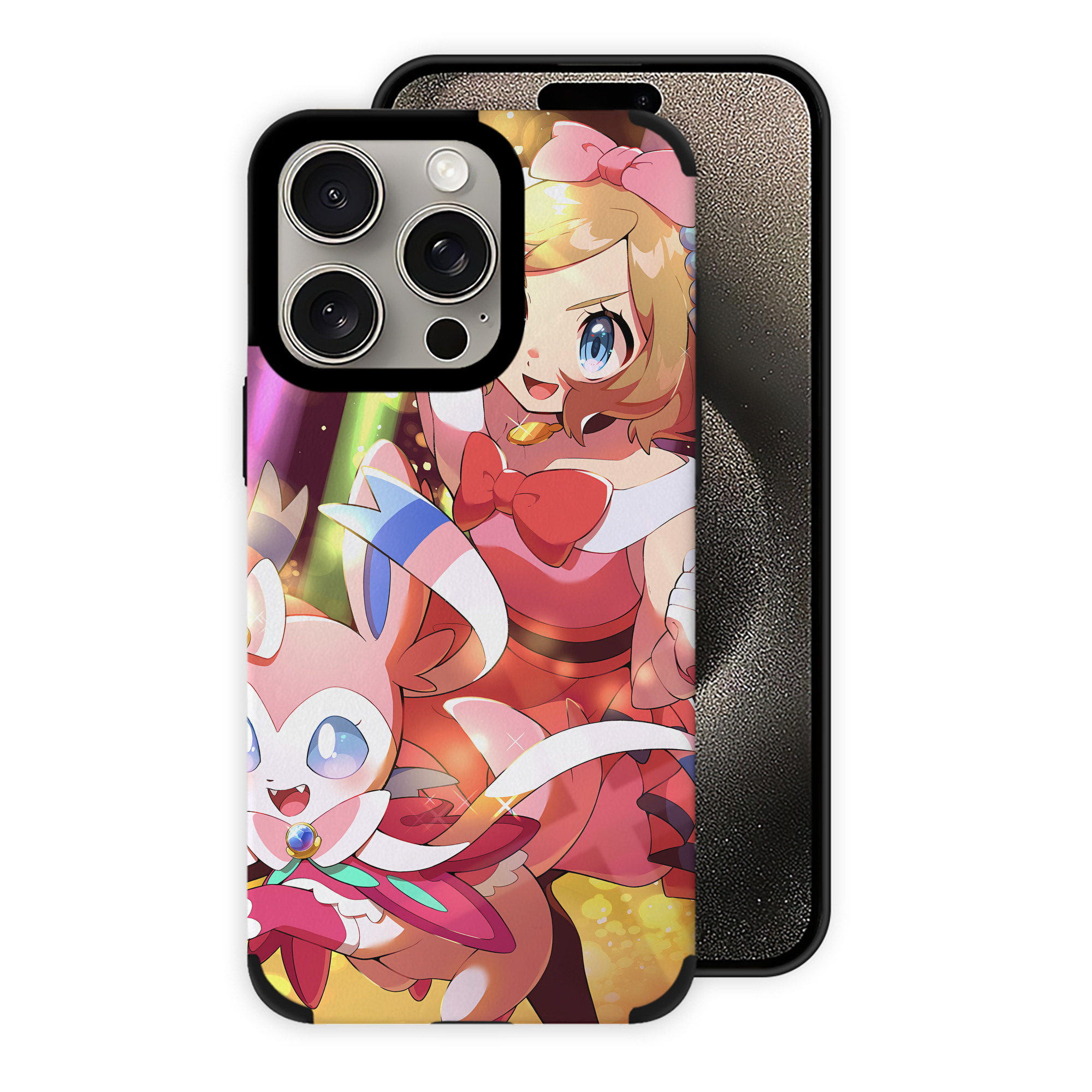 （画像用） ポケットモンスター Pokémon 【iPhone15ProMax対応】 PUレザー スマホケース 耐衝撃＆黄変防止