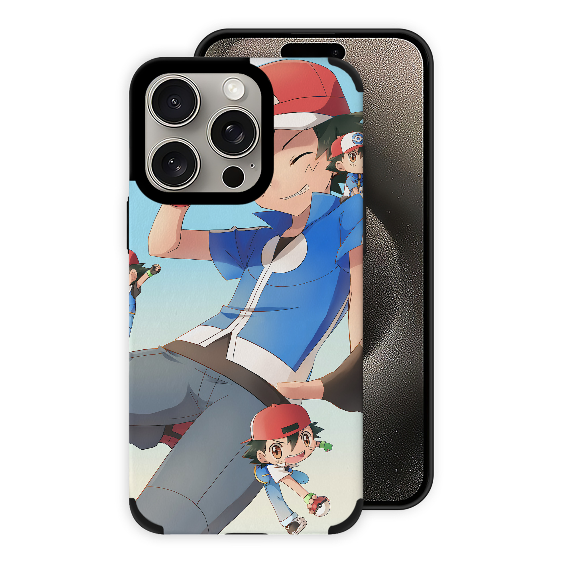 （画像用） ポケットモンスター Pokémon 【iPhone15ProMax対応】 PUレザー スマホケース 耐衝撃＆黄変防止