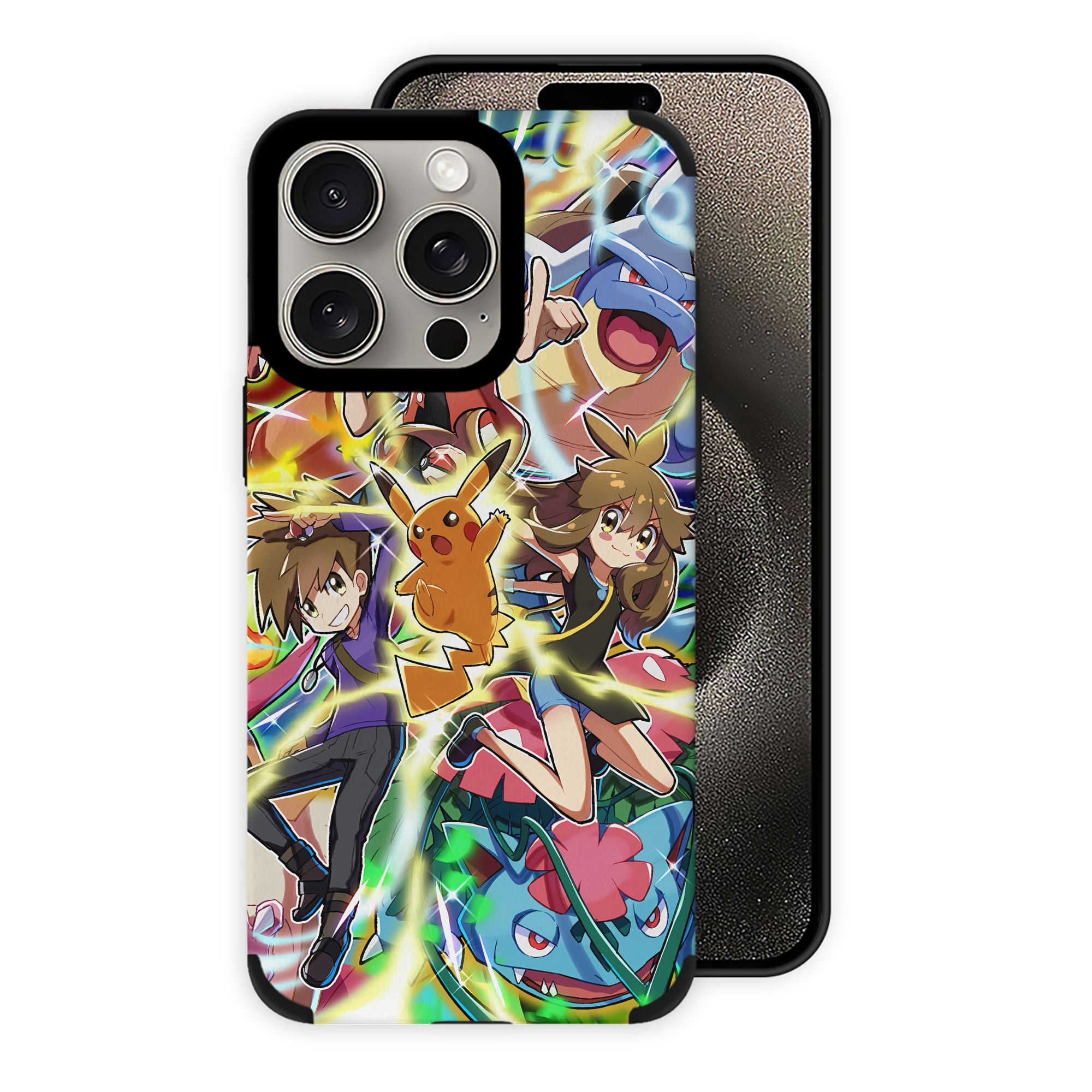 （画像用） ポケットモンスター Pokémon 【iPhone15ProMax対応】 PUレザー スマホケース 耐衝撃＆黄変防止