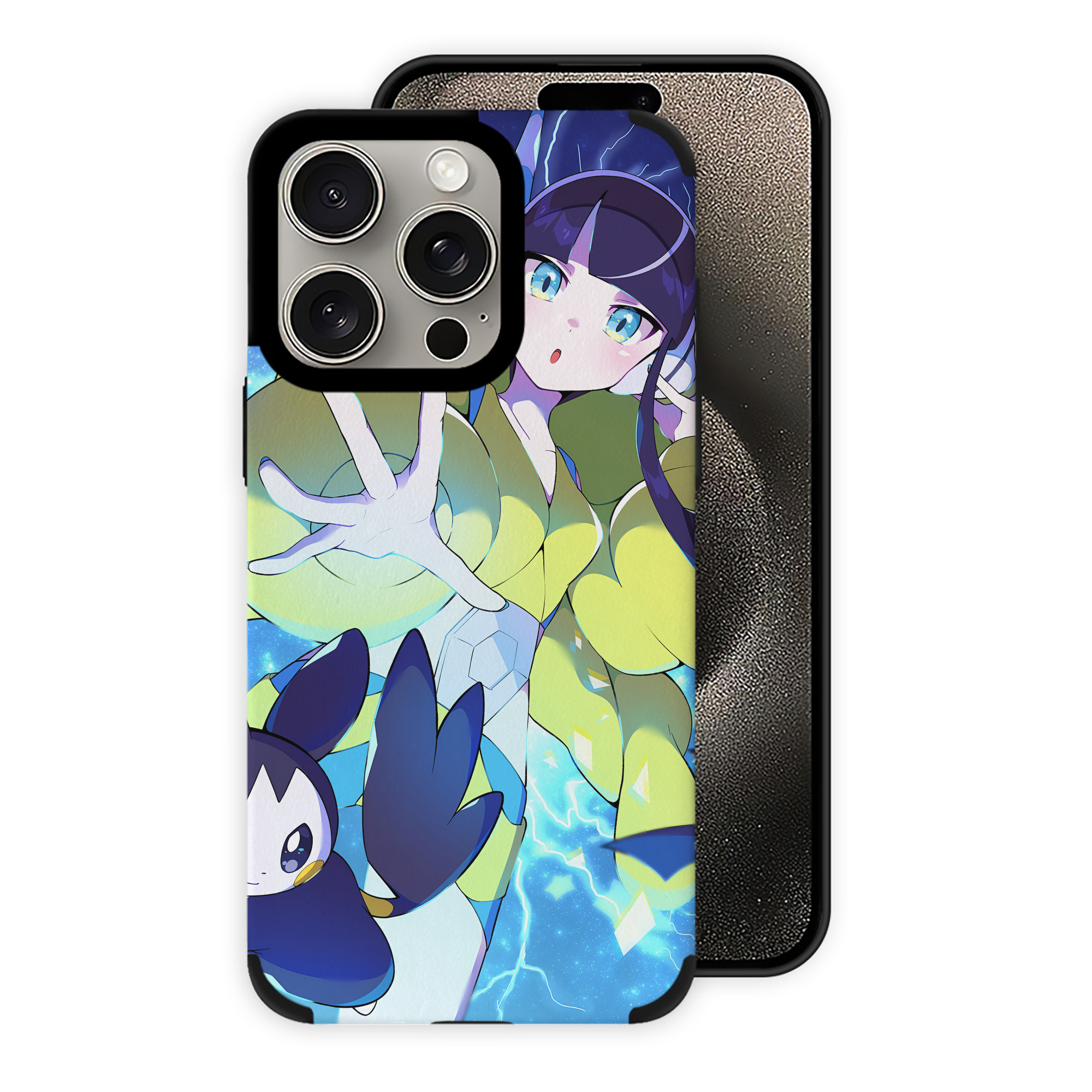 （画像用） ポケットモンスター Pokémon 【iPhone15ProMax対応】 PUレザー スマホケース 耐衝撃＆黄変防止